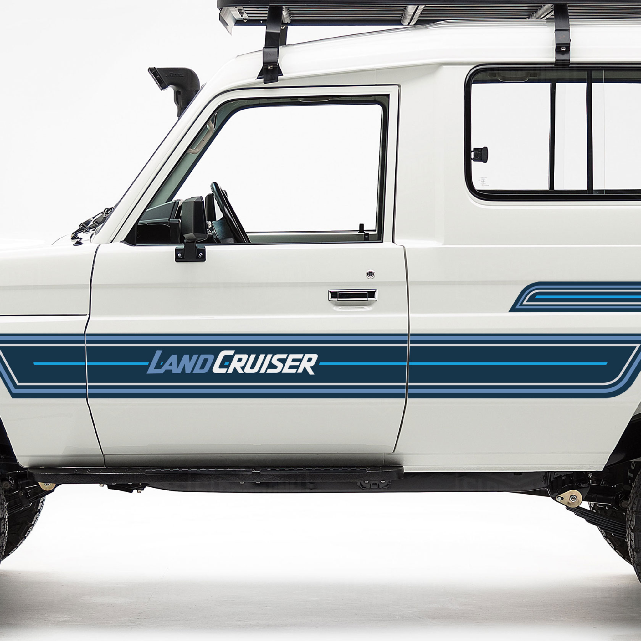 Alpine Stripes for LandCruiser 70 Series | Vinyl Decal Kit