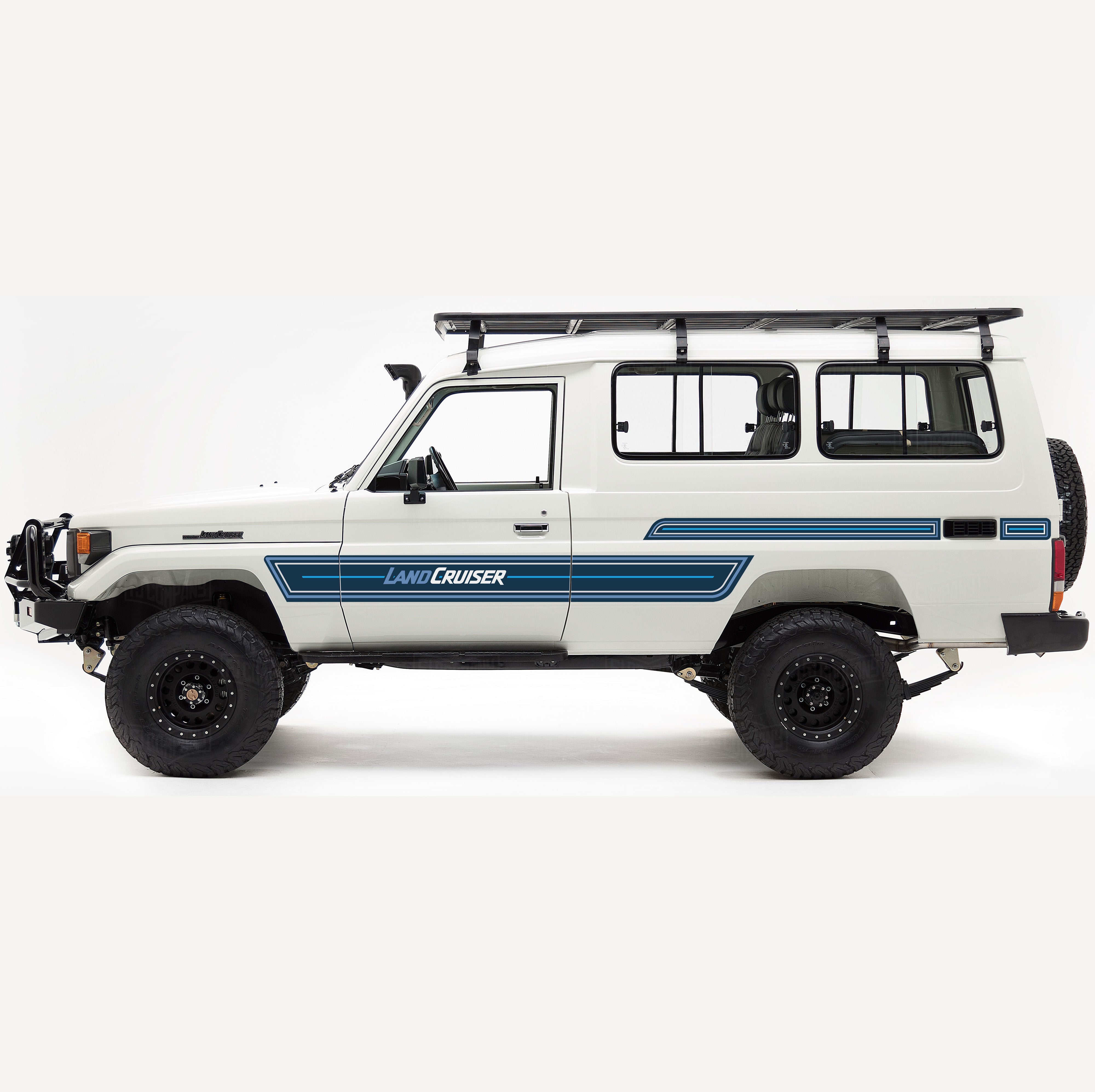 Alpine Stripes for LandCruiser 70 Series | Vinyl Decal Kit