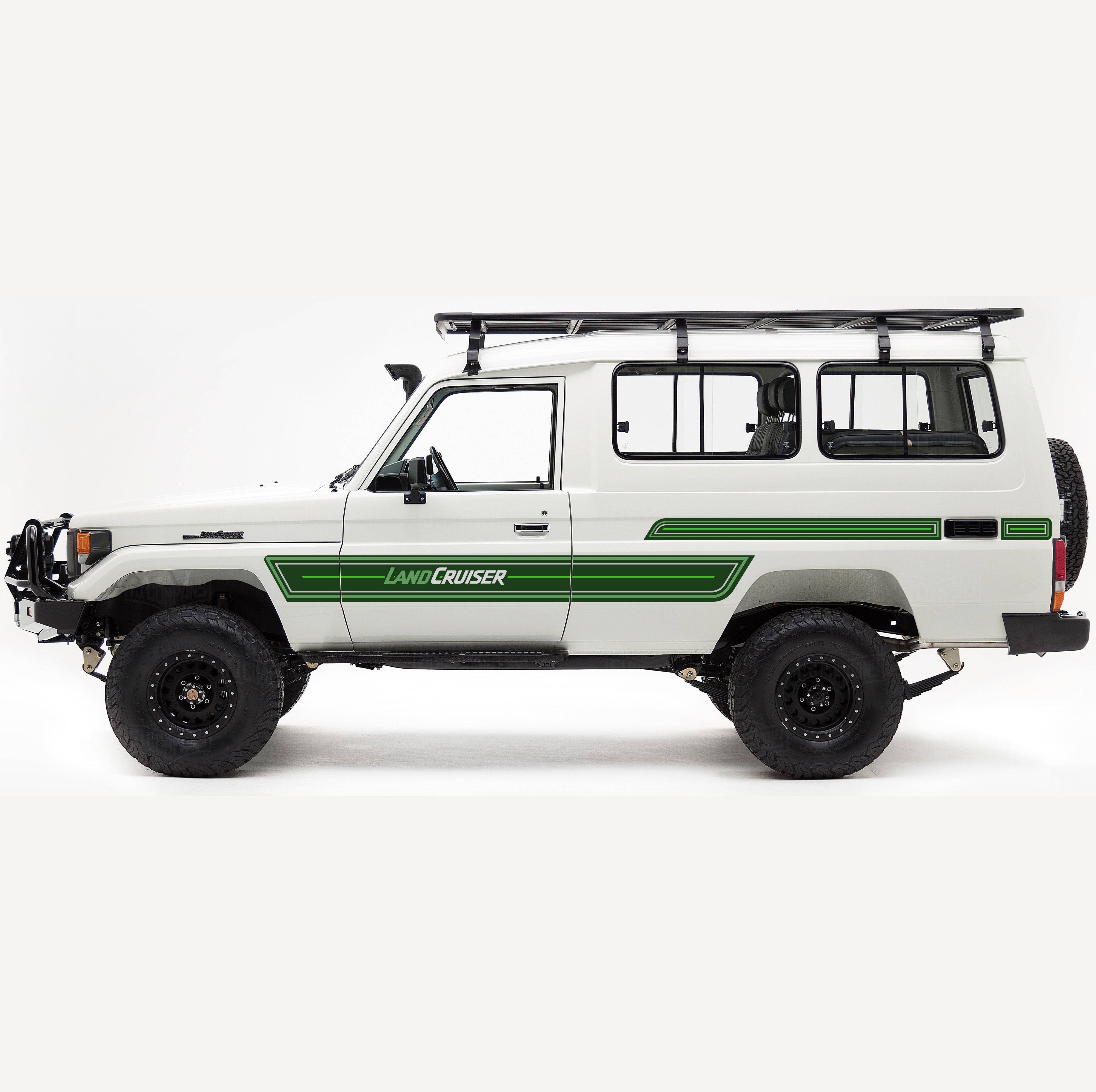 Alpine Stripes for LandCruiser 70 Series | Vinyl Decal Kit