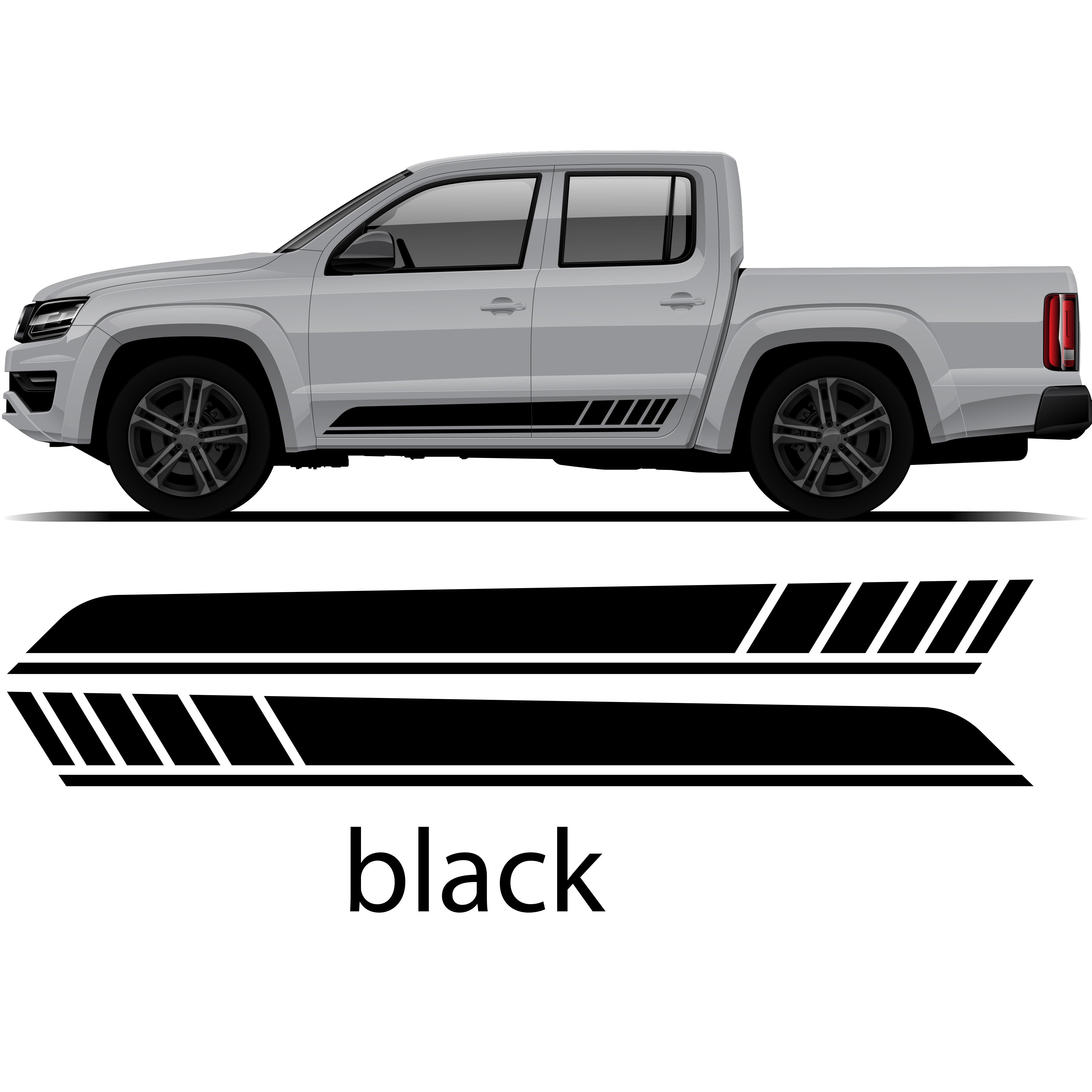 Classic Sill Vinyl Stripe Kit | For Volkswagen Amarok
