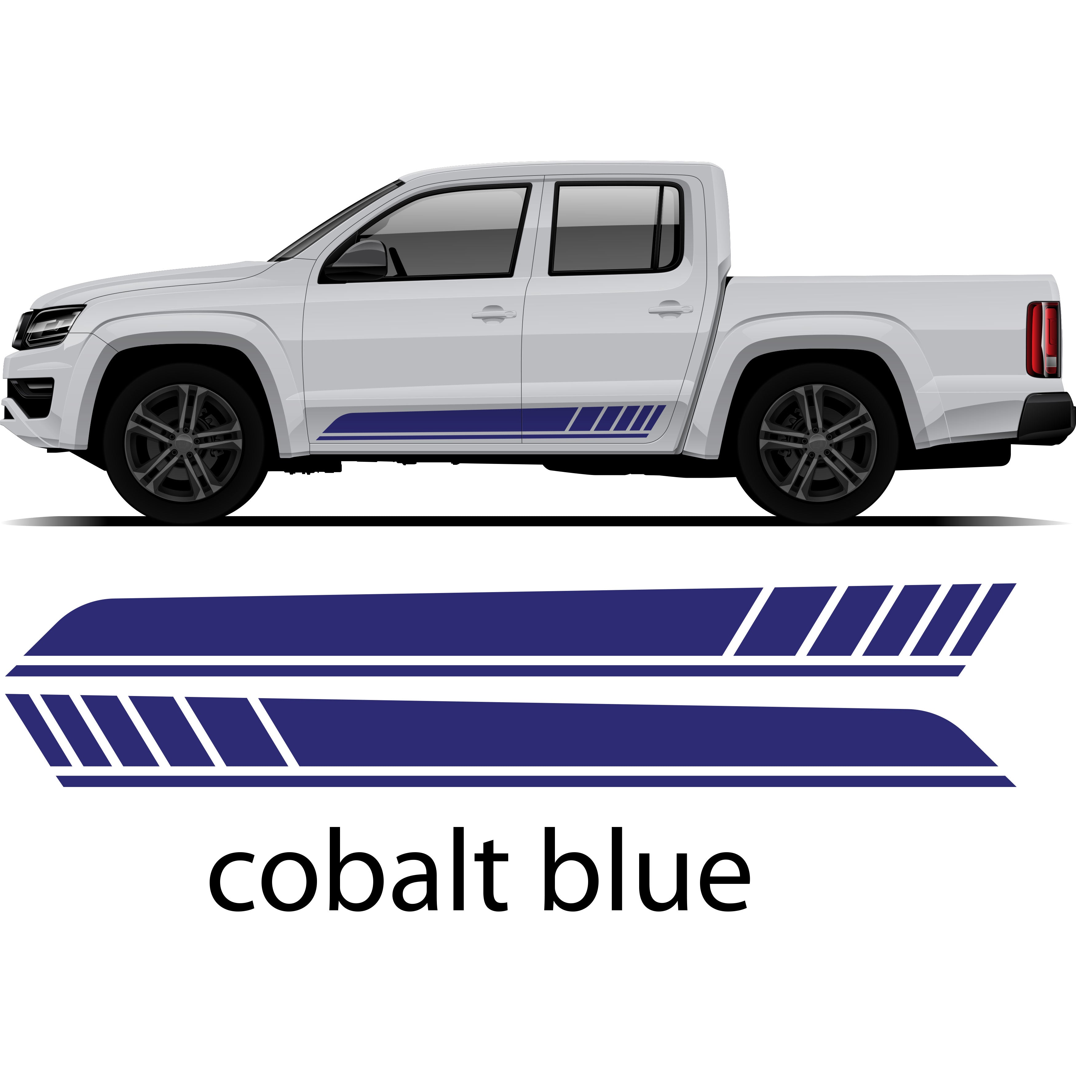 Classic Sill Vinyl Stripe Kit | For Volkswagen Amarok