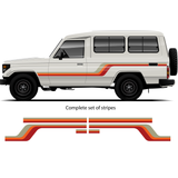 ALKI Stripe Kit – for Toyota LandCruiser 70 & 80 Series