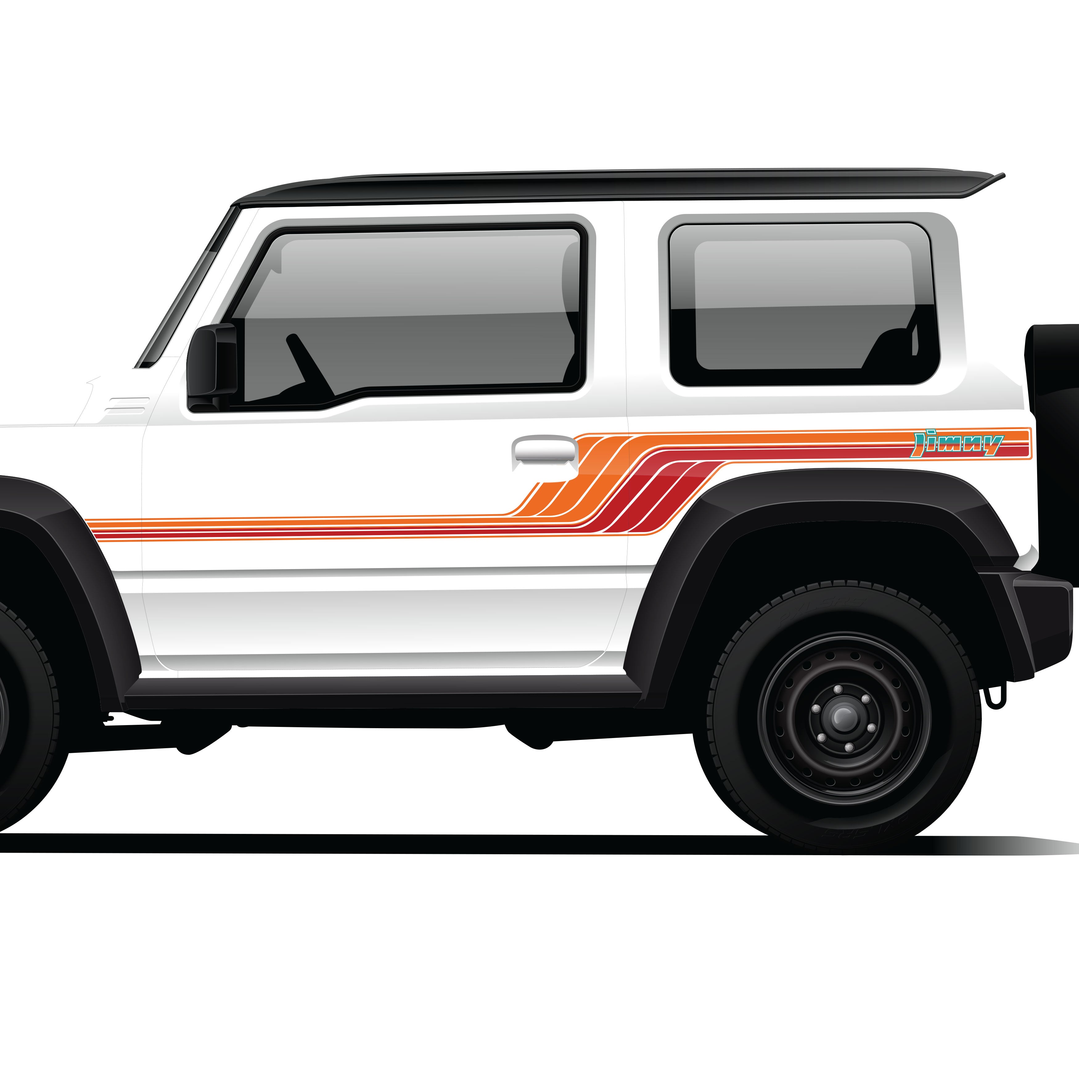 SAFARI Stripes for Suzuki Jimny | Shop Vinyl Decals
