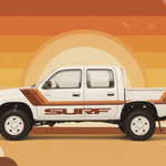 1970s Retro Surf Truck