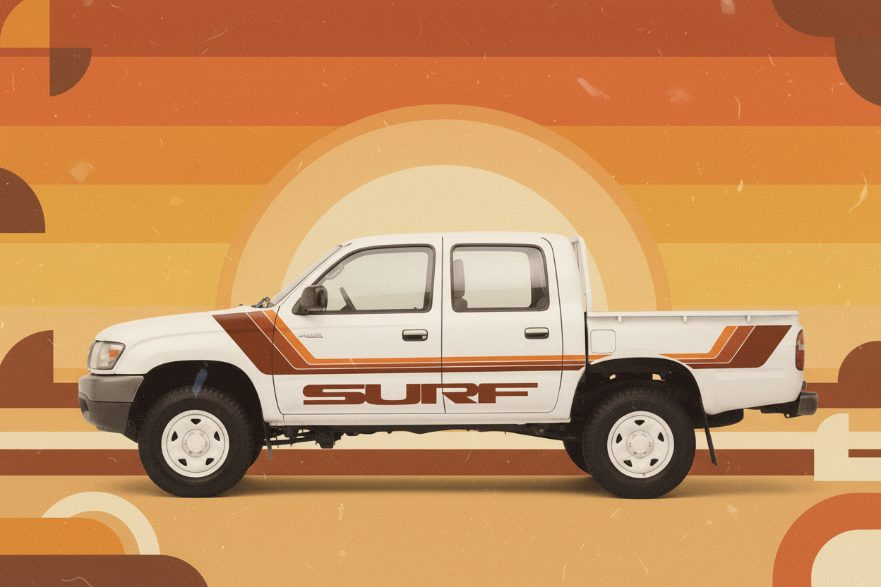 1970s Retro Surf Truck