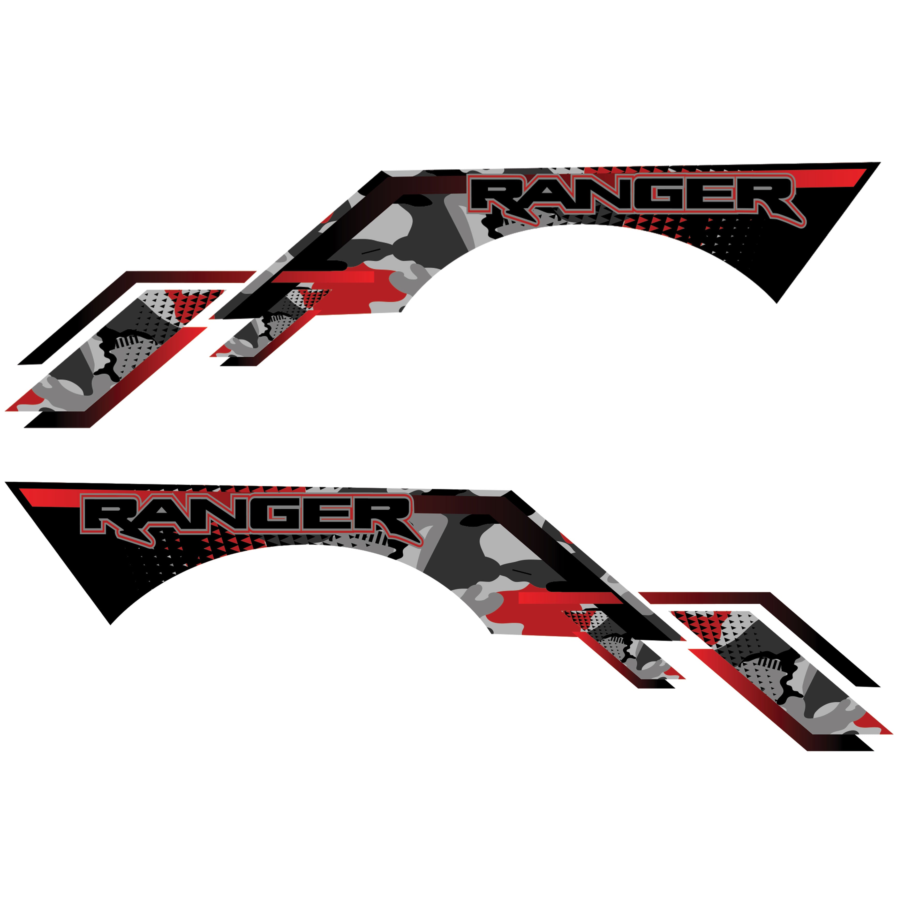 NO LIMITS Vinyl Decal Kit | Ford Ranger | Bodymold Signs