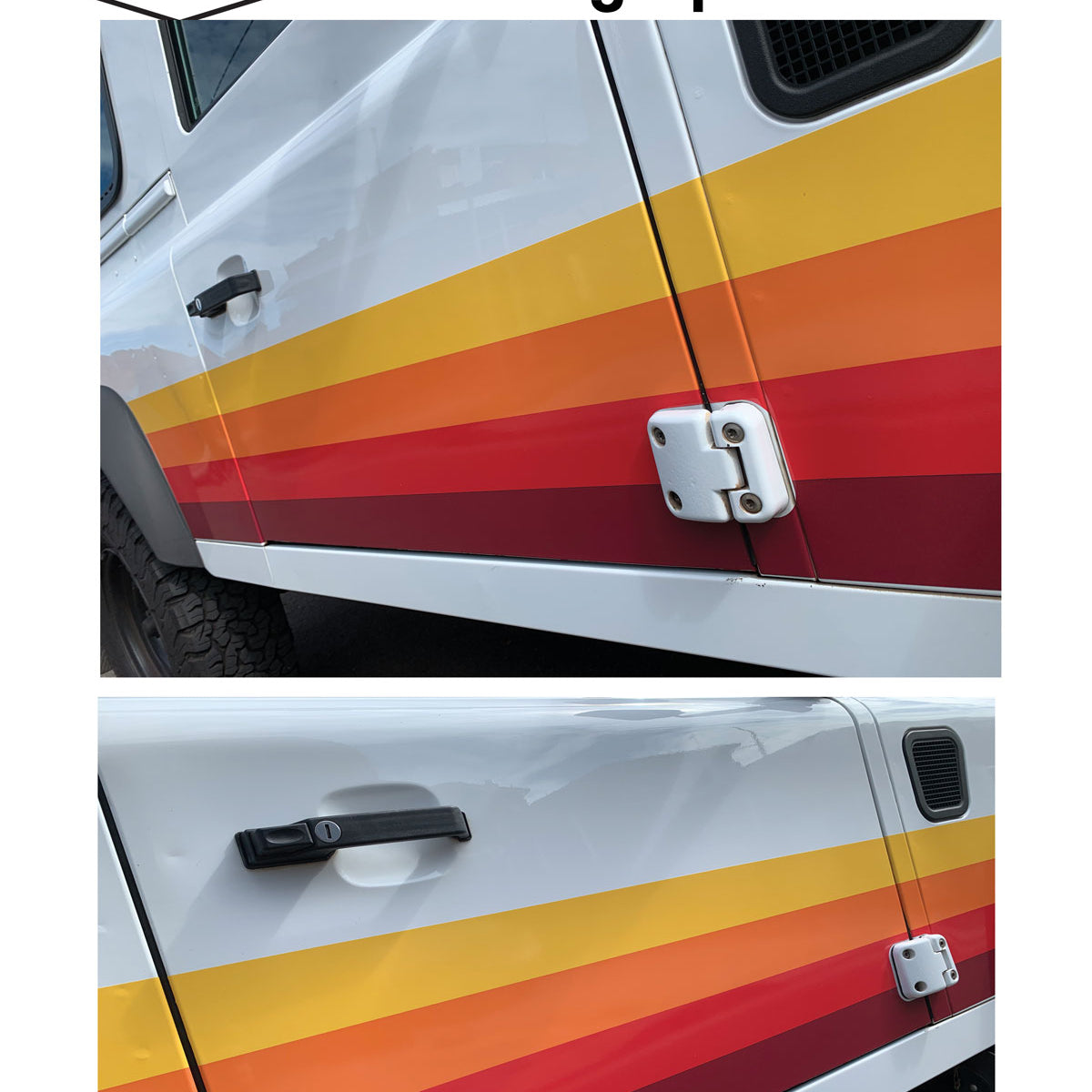 Land Rover Defender Stripe Kits - Bodymold Signs