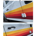 Defender 90 Sunset stripes.