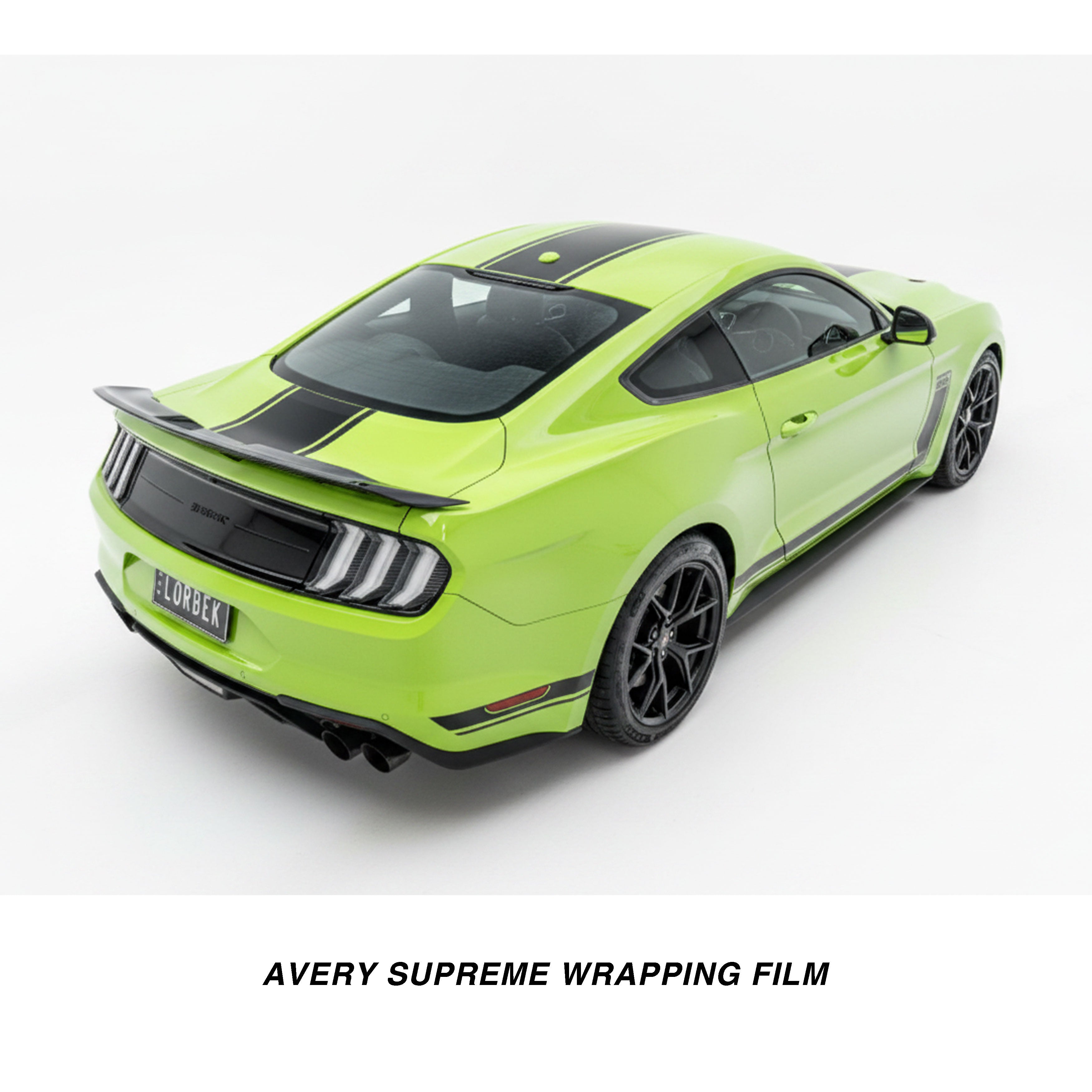 Ford Mustang R-SPEC Stripe Kit | Avery Supreme Vinyl | Bodymold Signs