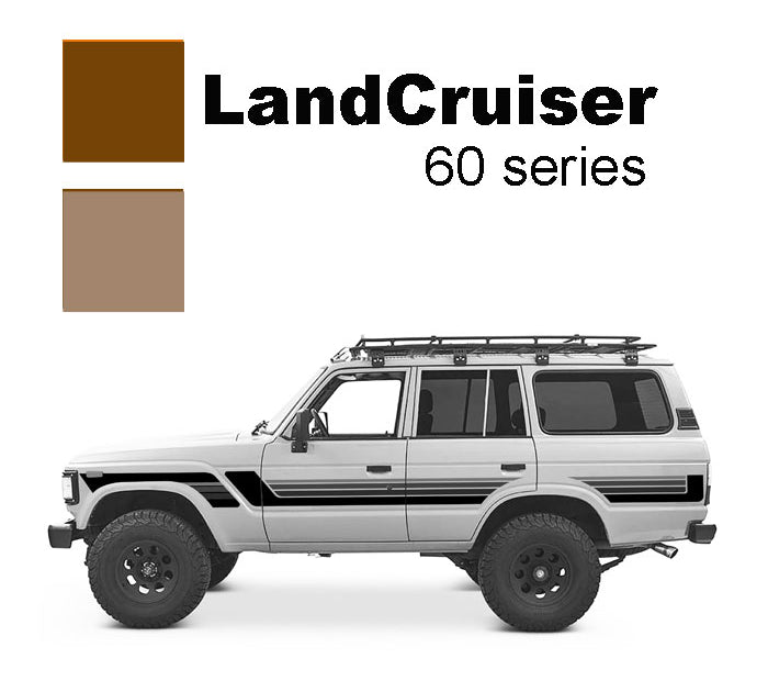 LandCruiser (100 series) Stripe Kits – Bodymold Signs