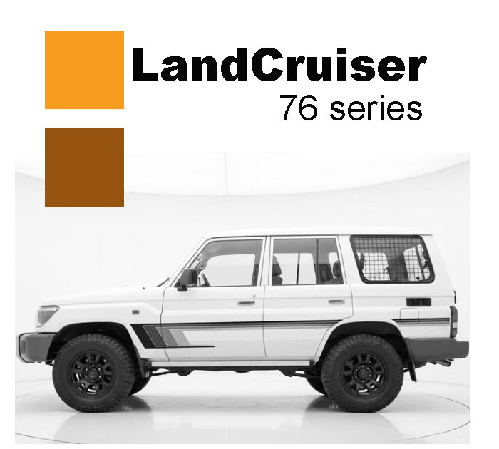 LandCruiser (100 series) Stripe Kits – Bodymold Signs