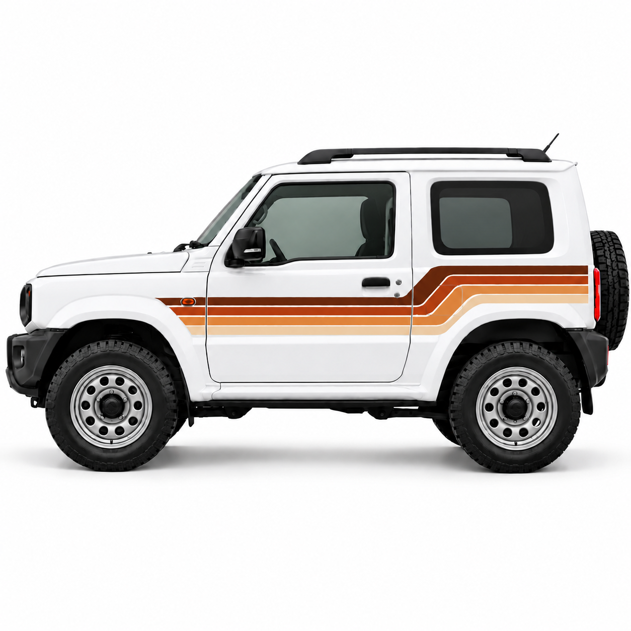 SOLOMON Decal Stripe Kit | 2005–2018 Suzuki Jimny