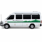 Universal Camper Van Decal Kit — Forest Stripe / Adventure Awaits