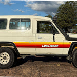 Troopy Sunset Stripe Kit – Retro Californian Decals for Troopcarrier with Wheel Arch Flares