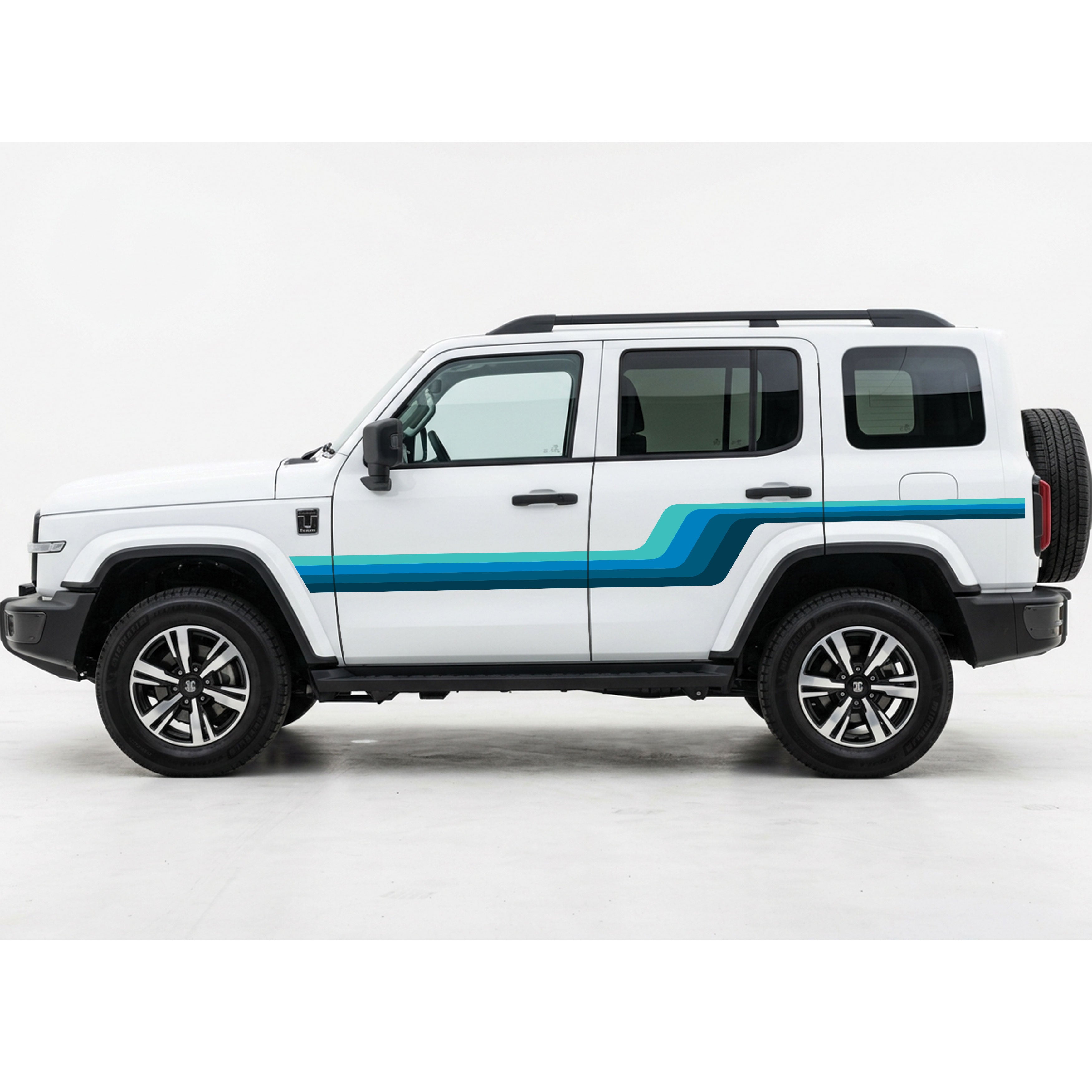 GWM Tank 300 ALKI Stripes | Retro Decals | Bodymold Signs