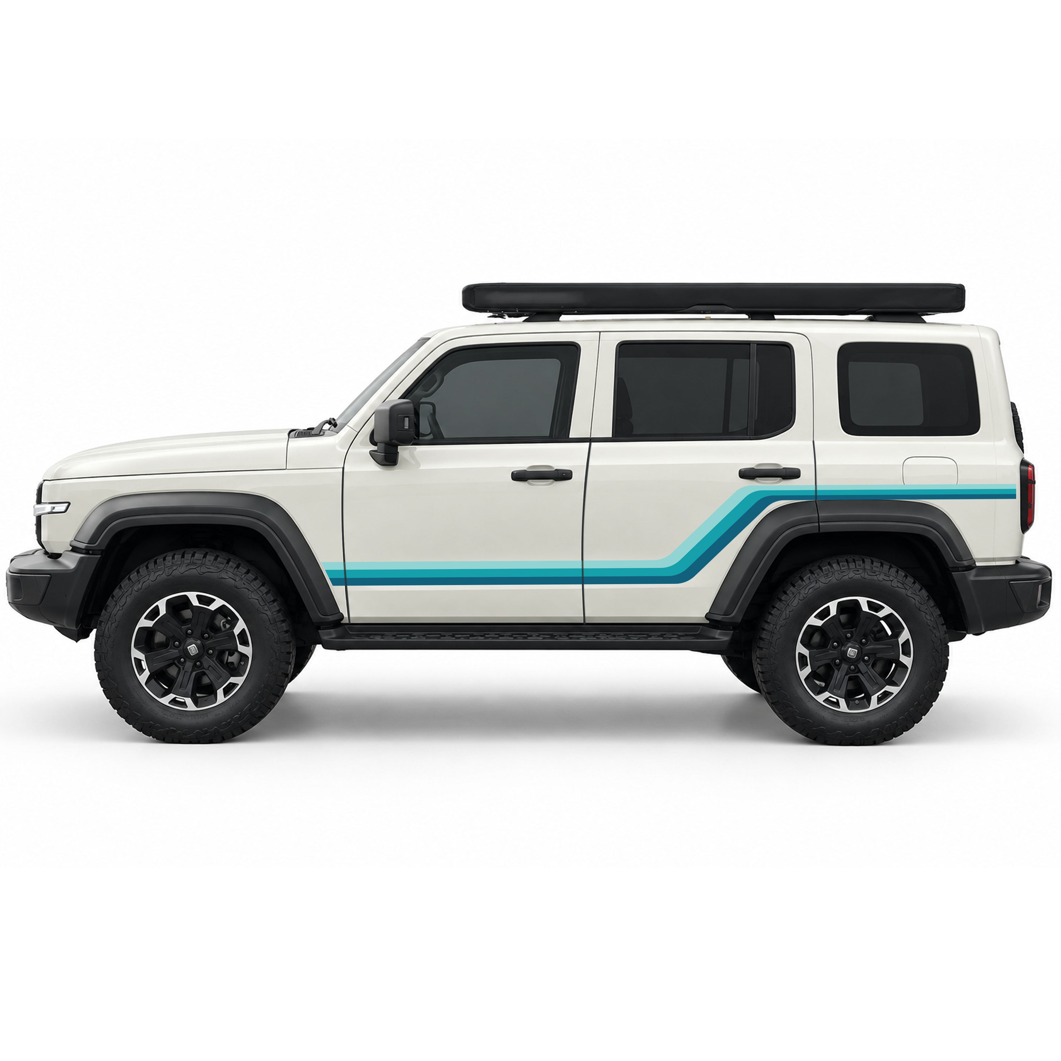 GWM Tank 300 Modern HIGHLAND Stripe Kit | Bodymold Signs