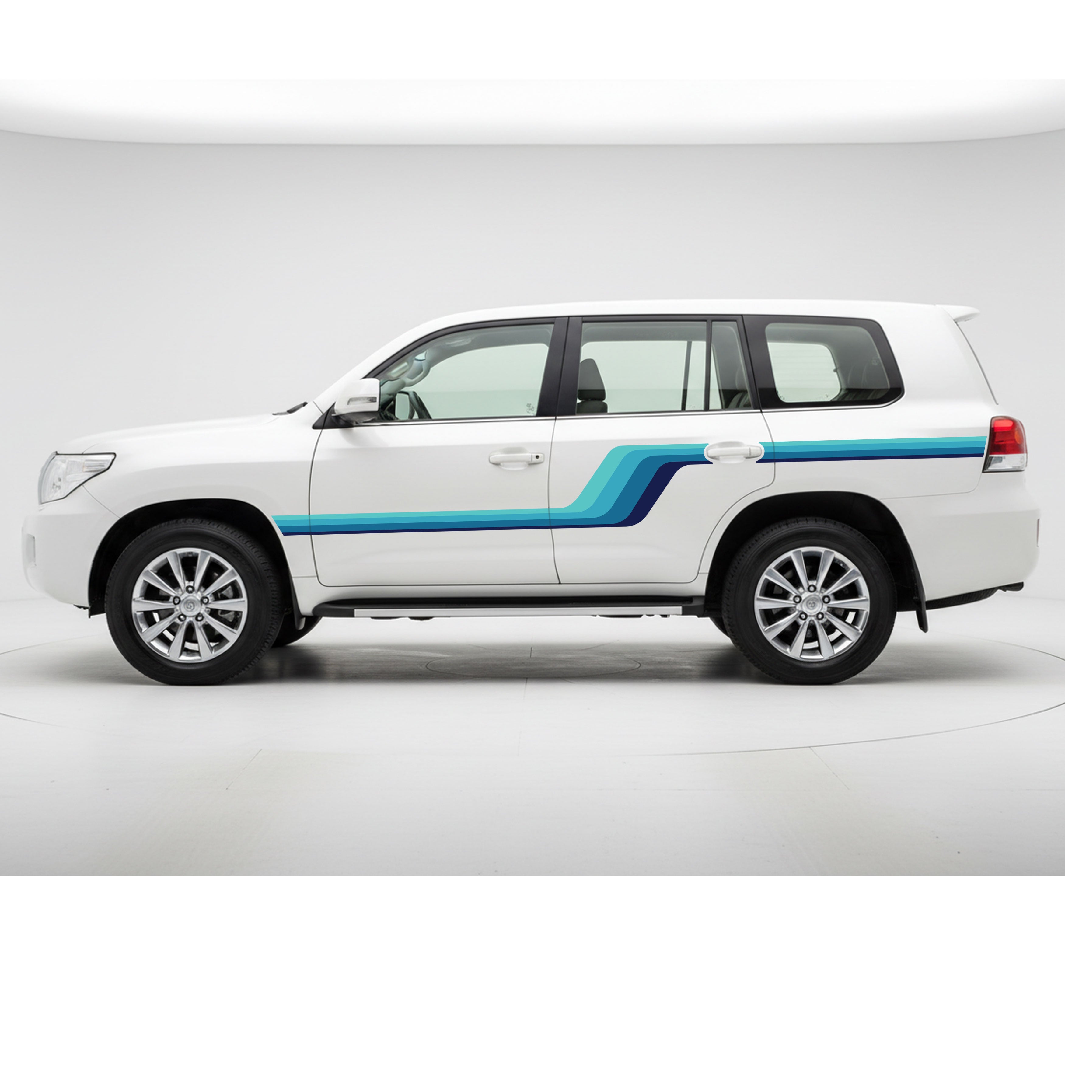 BYRON Stripes – 200 Series LandCruiser Vinyl Decal Kit | Bodymold Signs