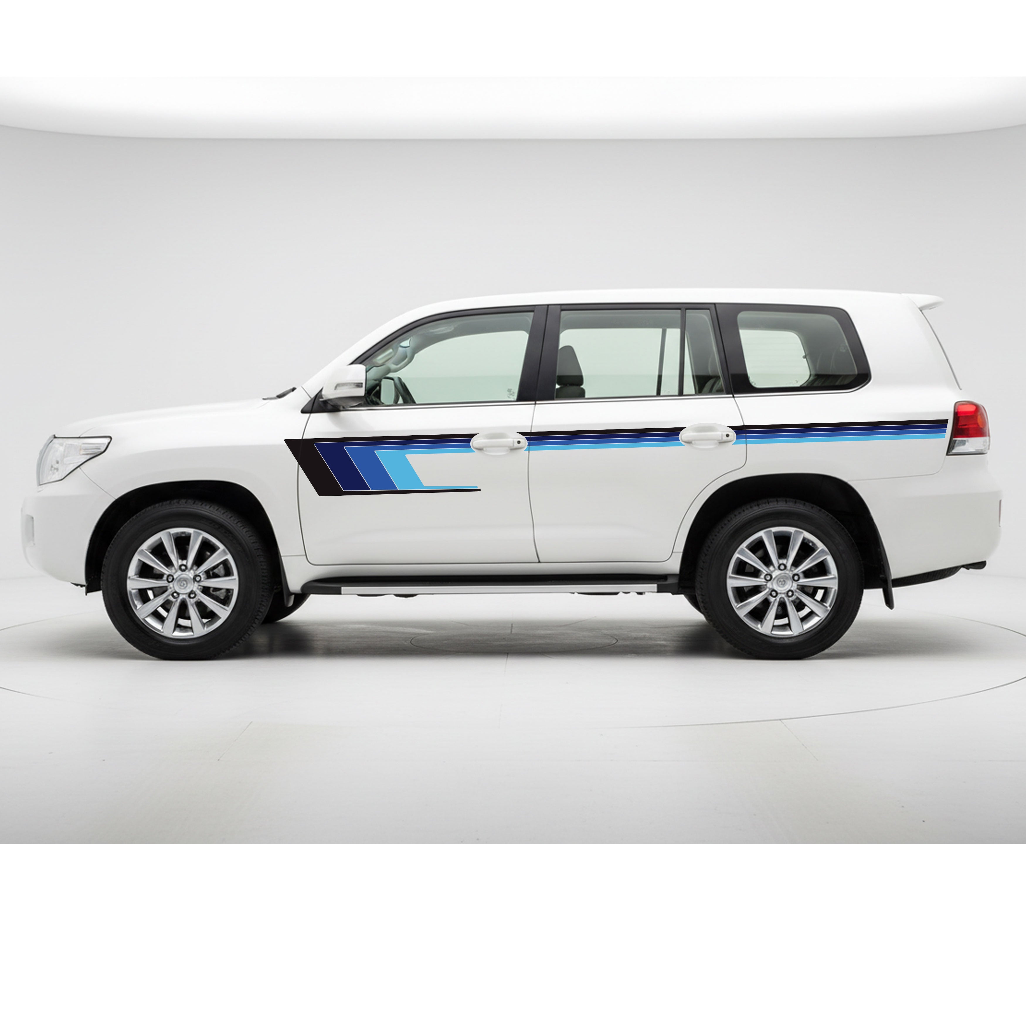 BYRON Stripes – 200 Series LandCruiser Vinyl Decal Kit | Bodymold Signs