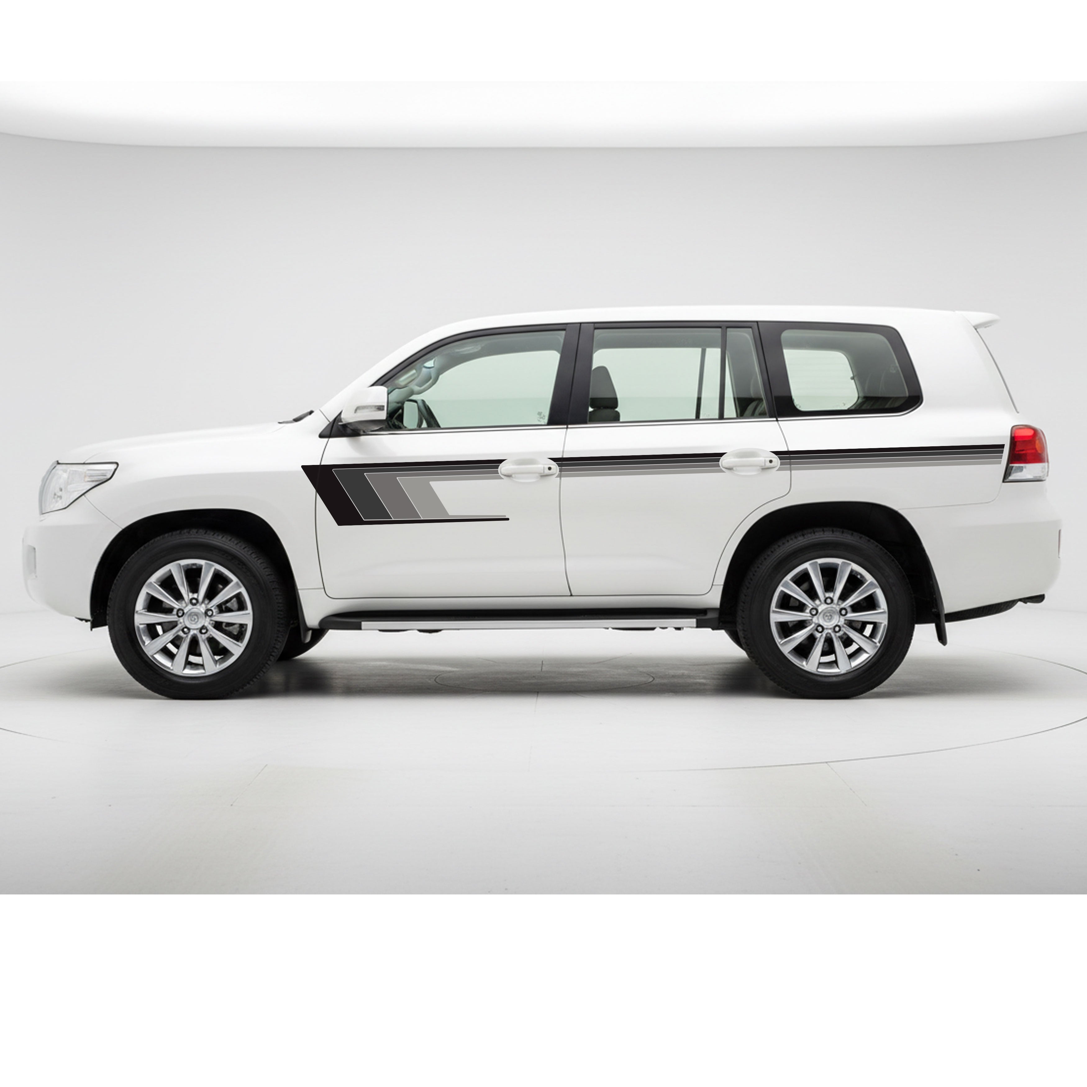 BYRON Stripes – 200 Series LandCruiser Vinyl Decal Kit | Bodymold Signs