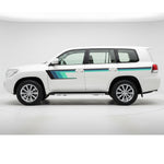 BYRON Stripes – 200 Series LandCruiser Vinyl Decal Kit | Bodymold Signs