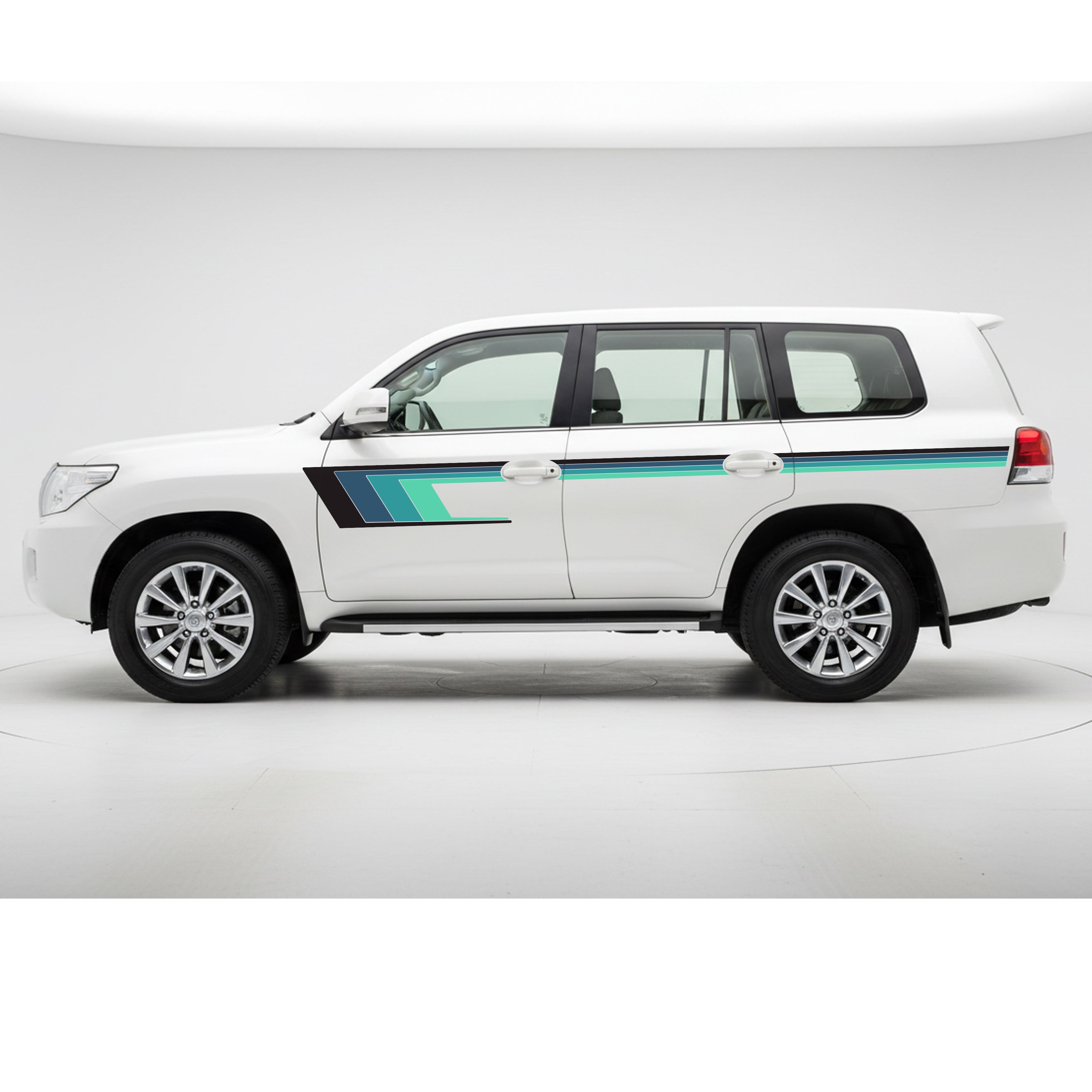 BYRON Stripes – 200 Series LandCruiser Vinyl Decal Kit | Bodymold Signs