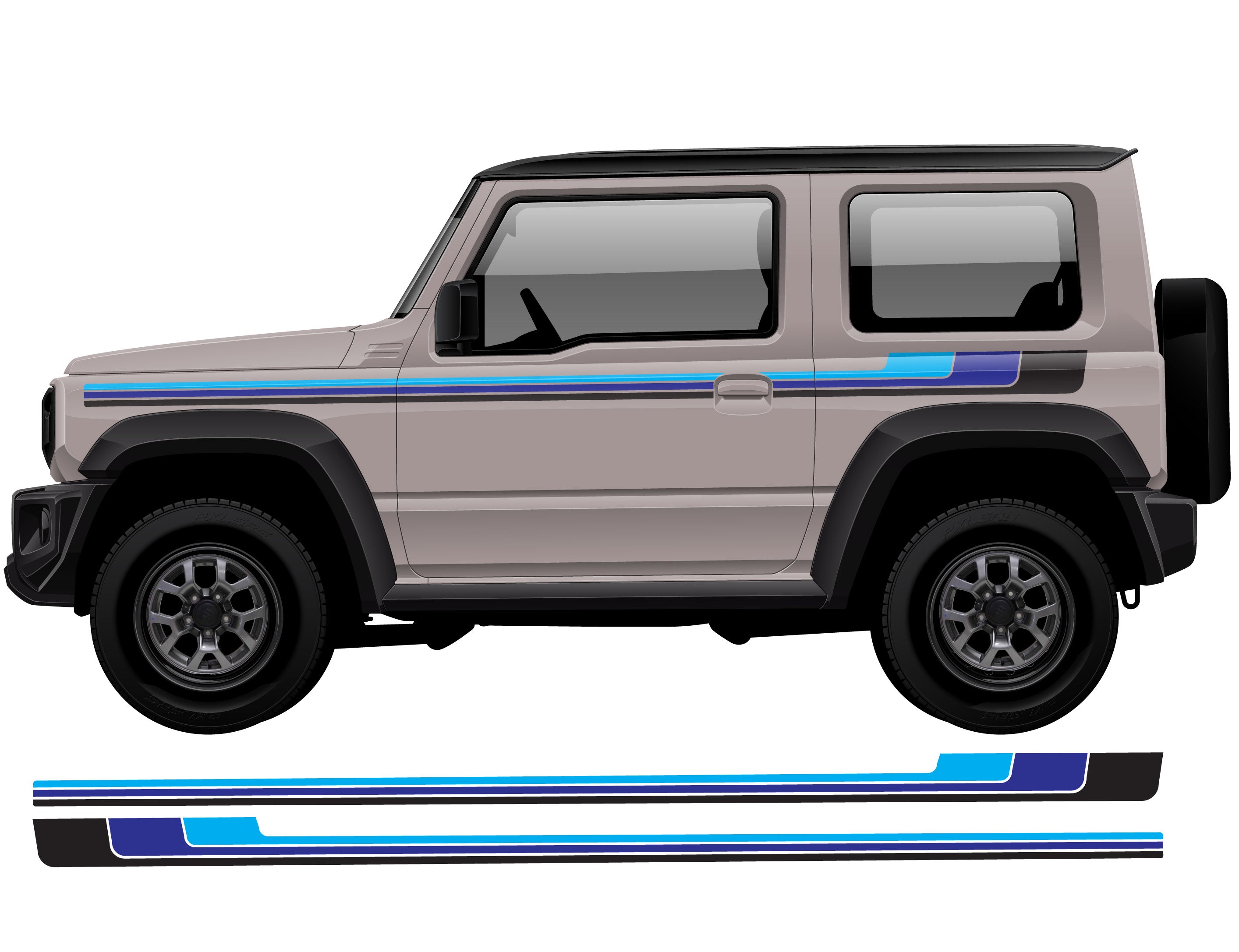 Jimny TRIOS Stripes