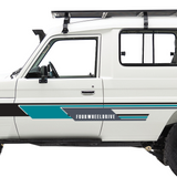 JASPER Stripe Kit – Retro Vinyl Decals for Toyota LandCruiser
