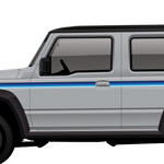 LITTLE COVE Stripes for Suzuki Jimny | Vinyl Decal Kit (2-Door & XL)
