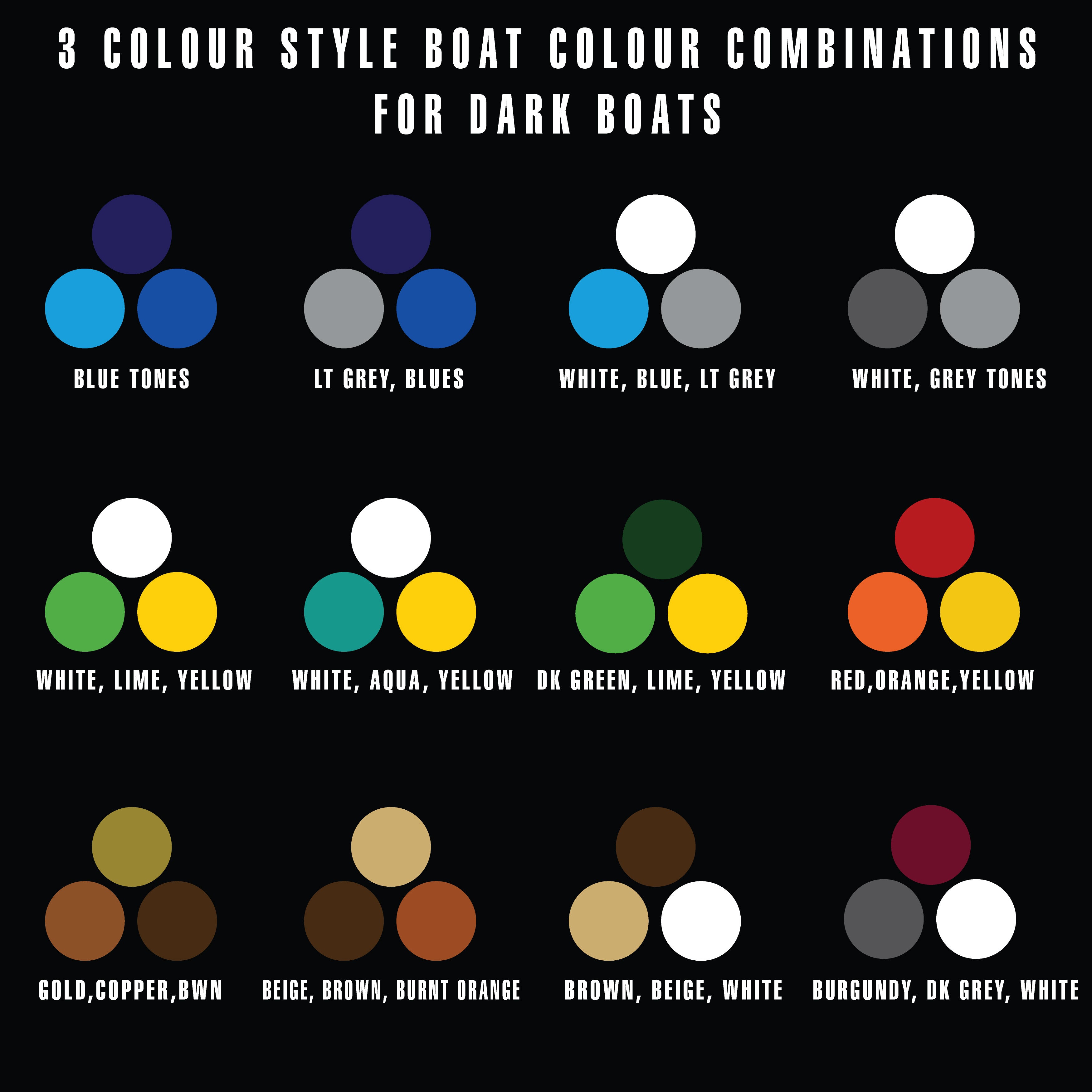Breeze About Boat Stripes | Custom Vinyl Decals