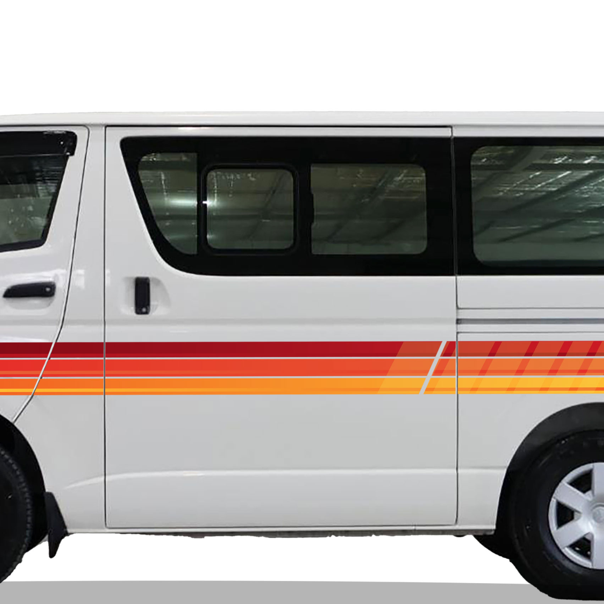 Vans Inyl Sticker Classic Retro Van Stripe Kit | Vintage Vinyl Decals for Vans & Campers ...