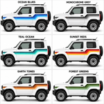 SOLOMON Decal Stripe Kit | 2005–2018 Suzuki Jimny