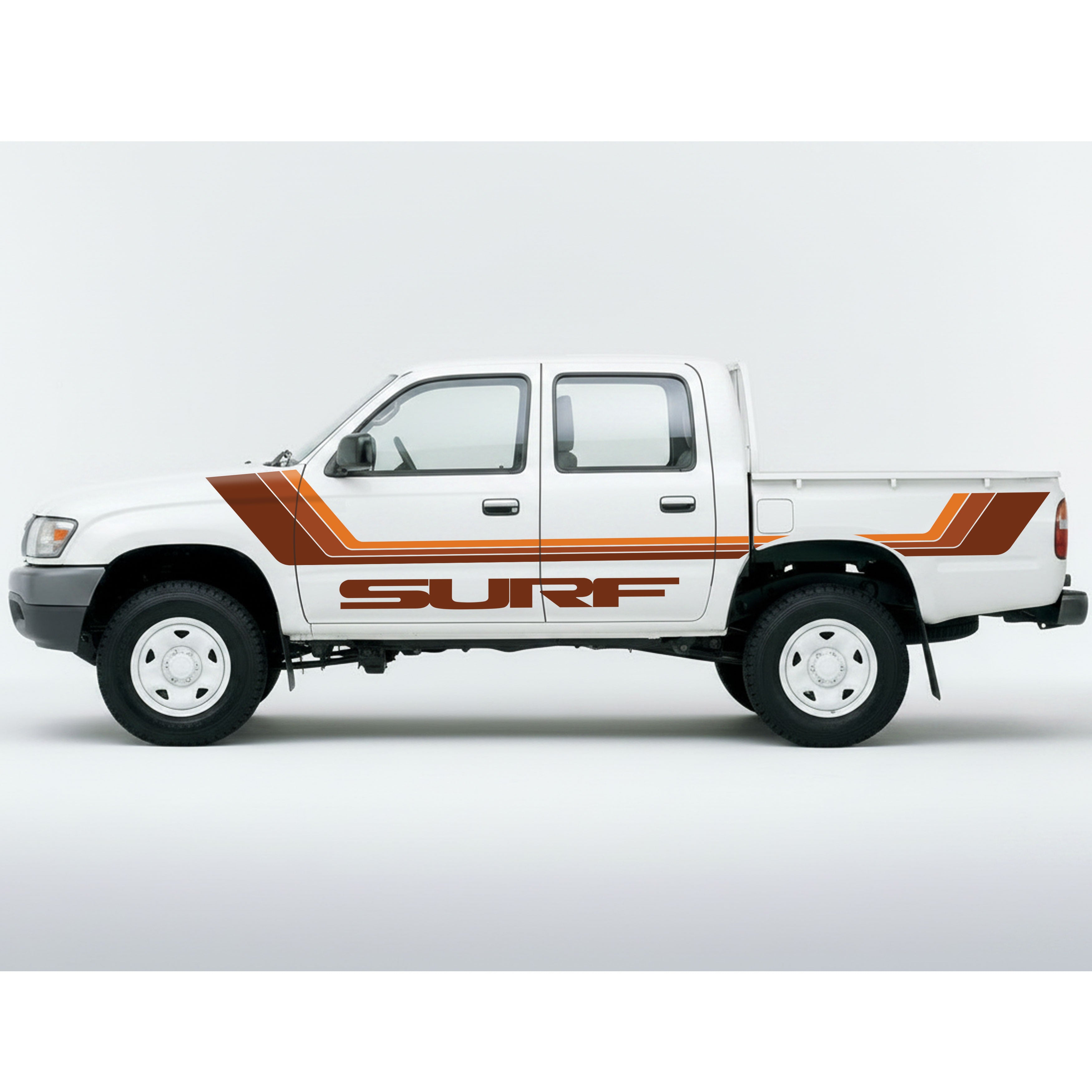 COASTAL SURF stripes/ Vinyl Decal Kit | Toyota Hilux