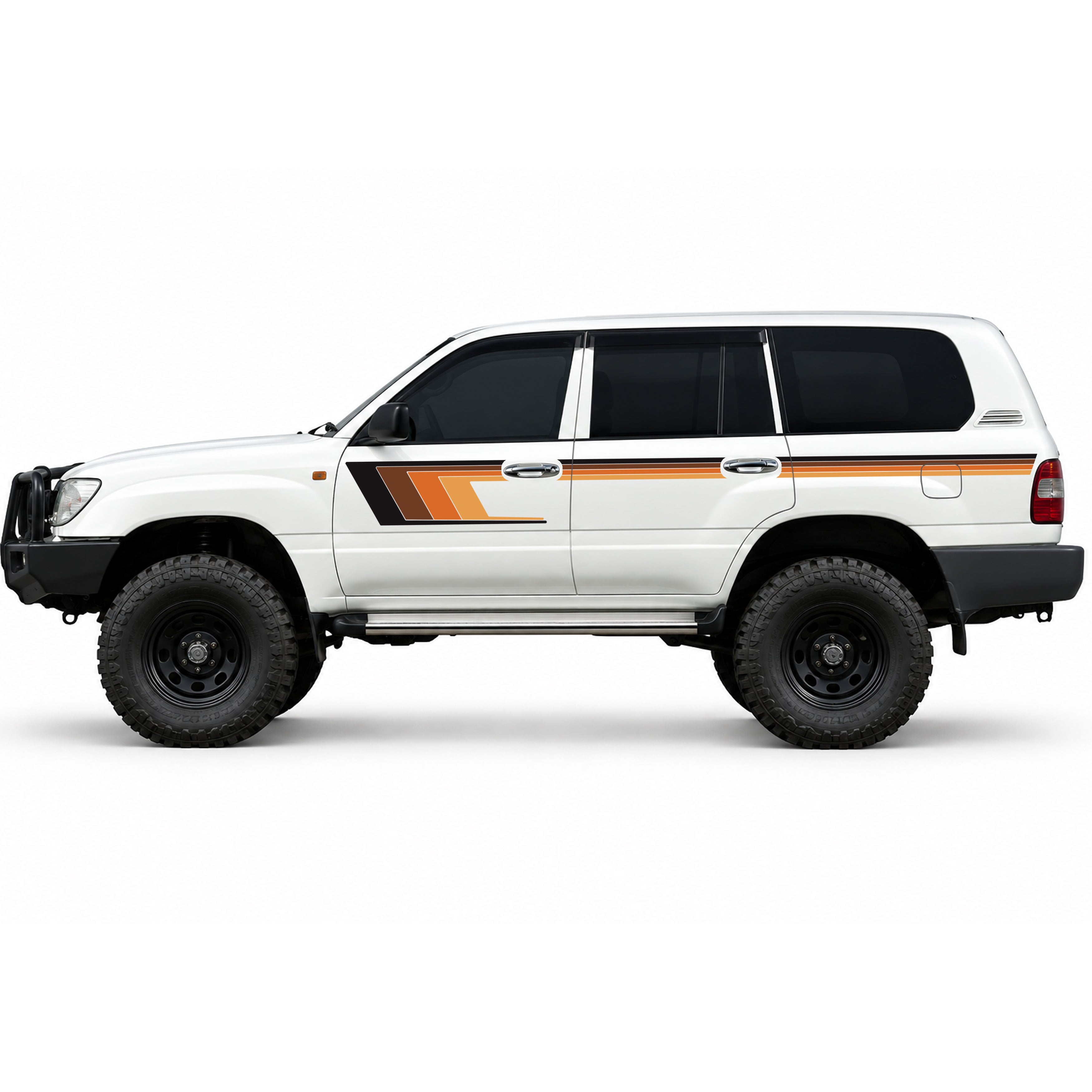 Byron Bay Vinyl Stripe Kit | Toyota LandCruiser 100/105 | Bodymold Signs