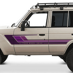Elouera Stripes for Toyota LandCruiser 60 Series | Retro Decal Kit