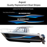 Custom Vinyl Stripe Kit – For Freedom Sport Boat