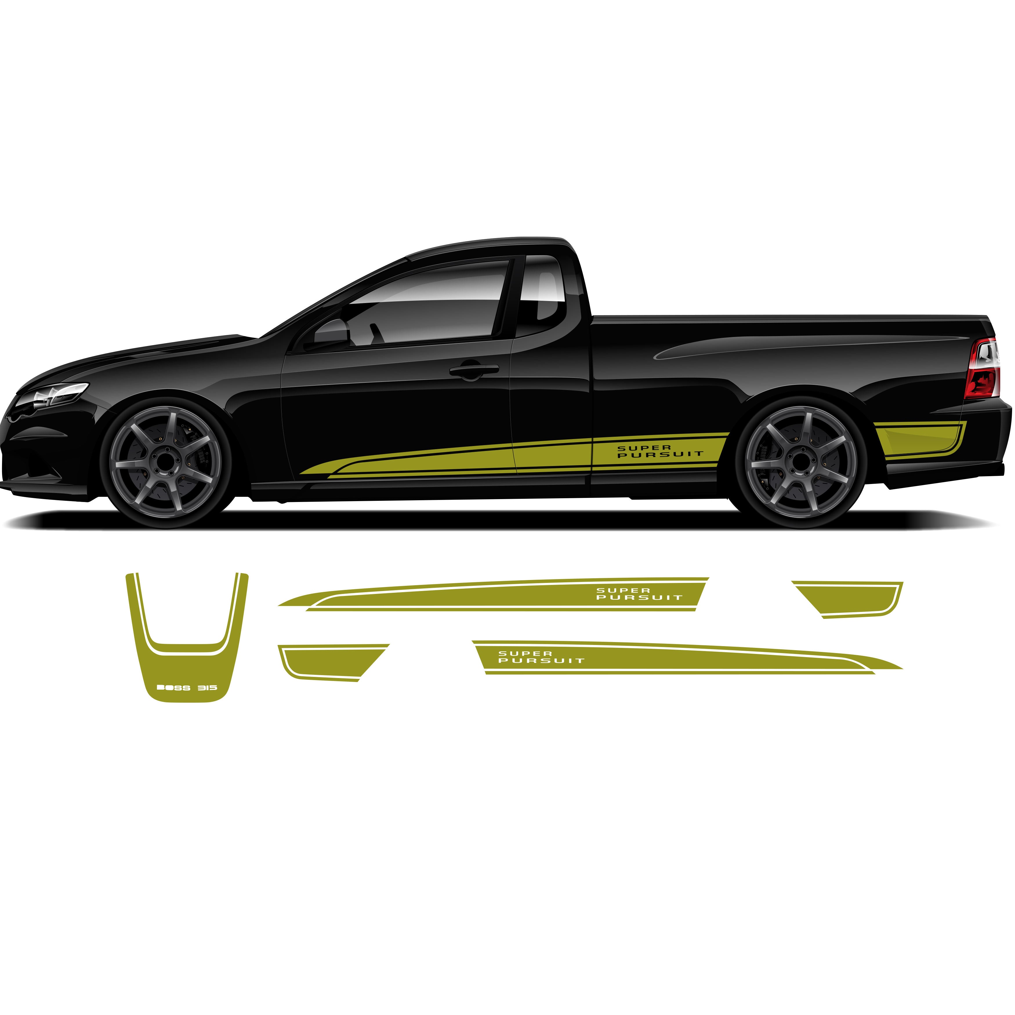 FORD FG Super Pursuit Stripes (supreme )product with air release