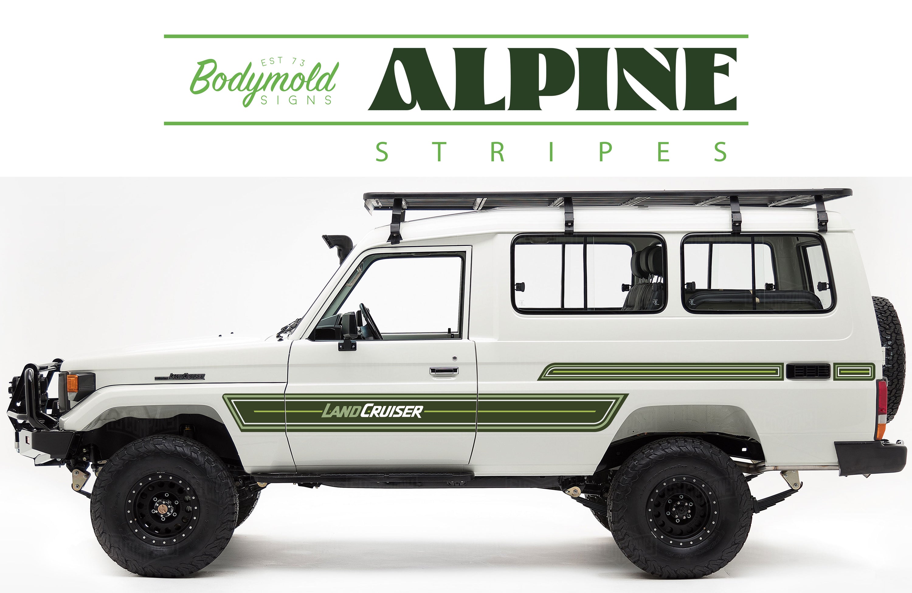 ALPINE Stripes Landcruiser Troopys