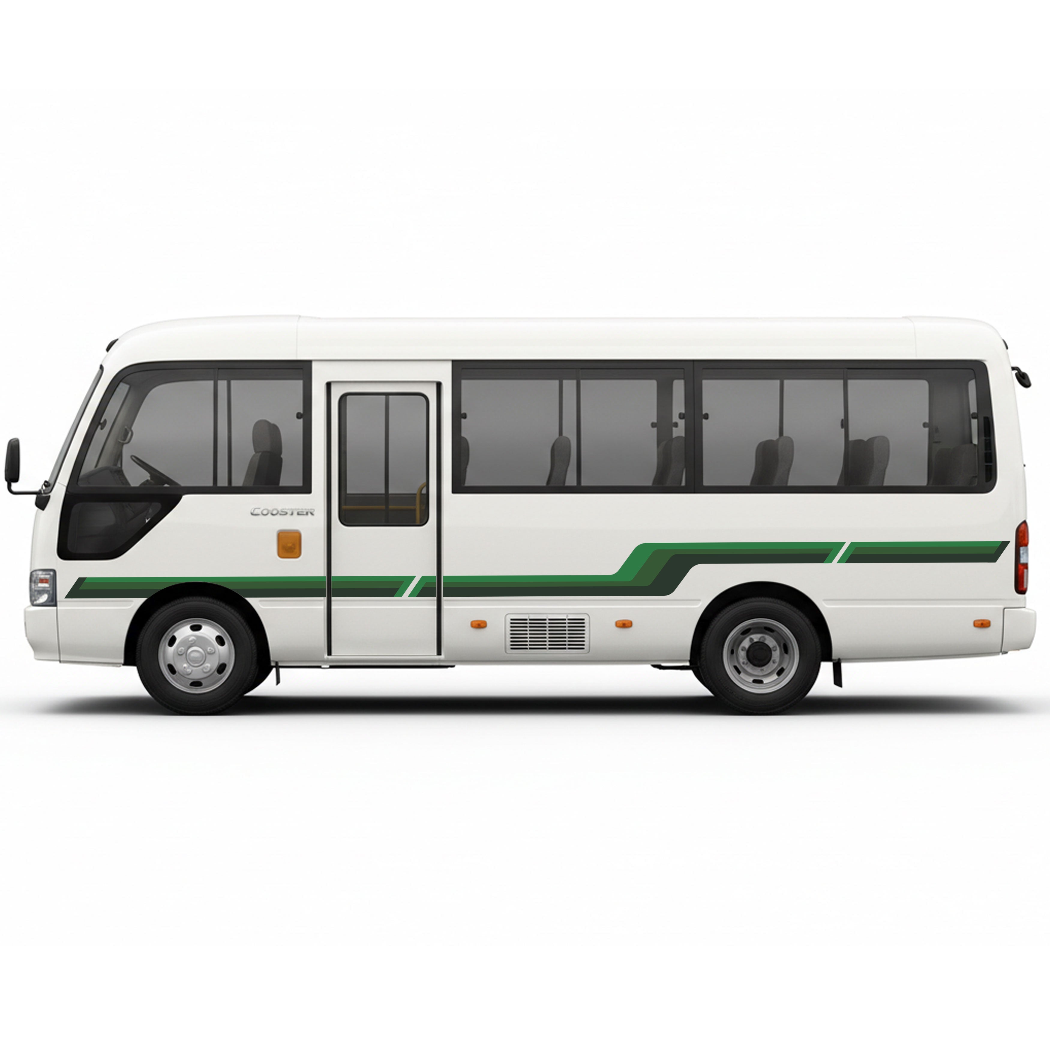 ALKI Vinyl Decal Kit for Toyota Coaster 100 Series Bus
