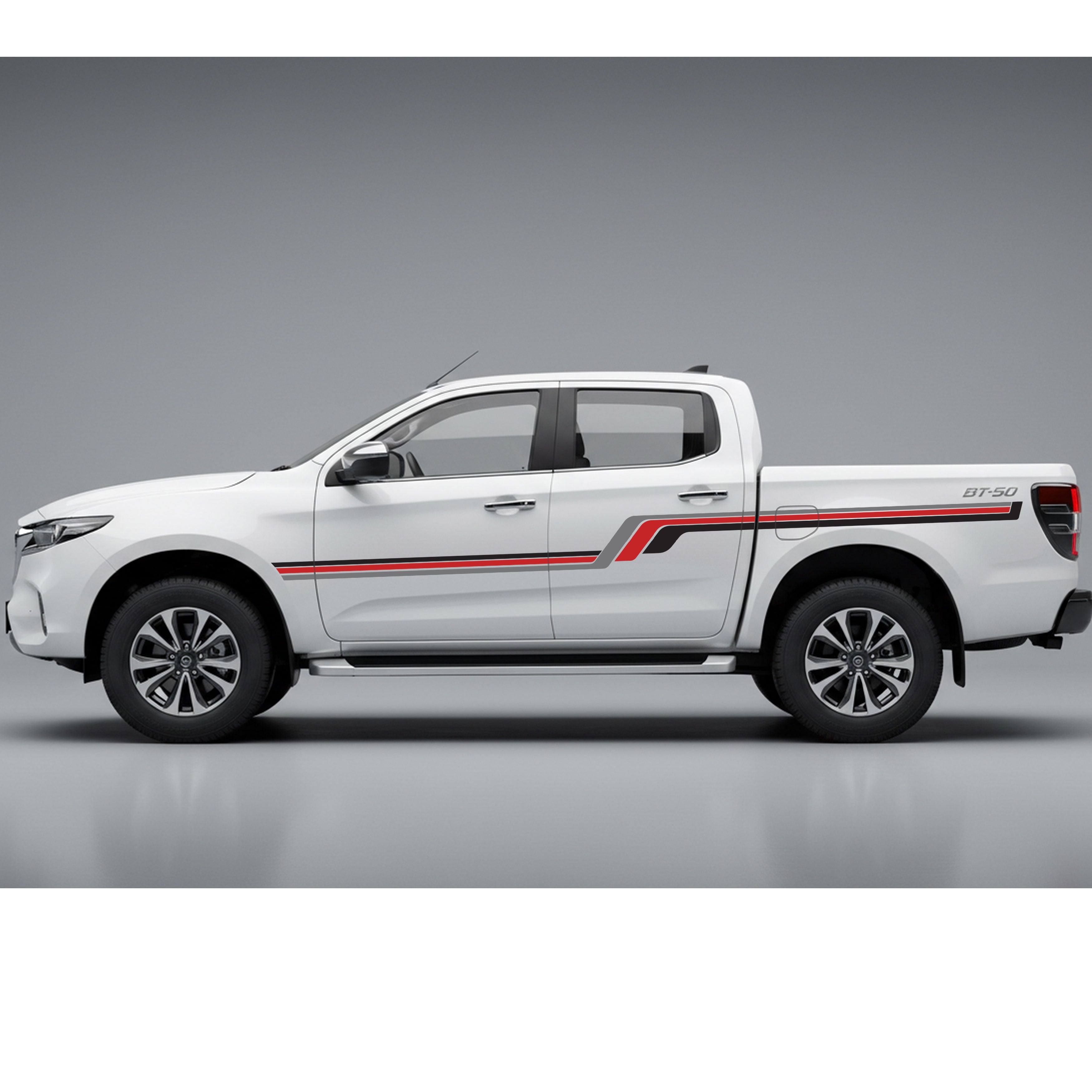 Mazda BT-50 Rugby Stripe Kit | 6 Colour Options | Bodymold Signs
