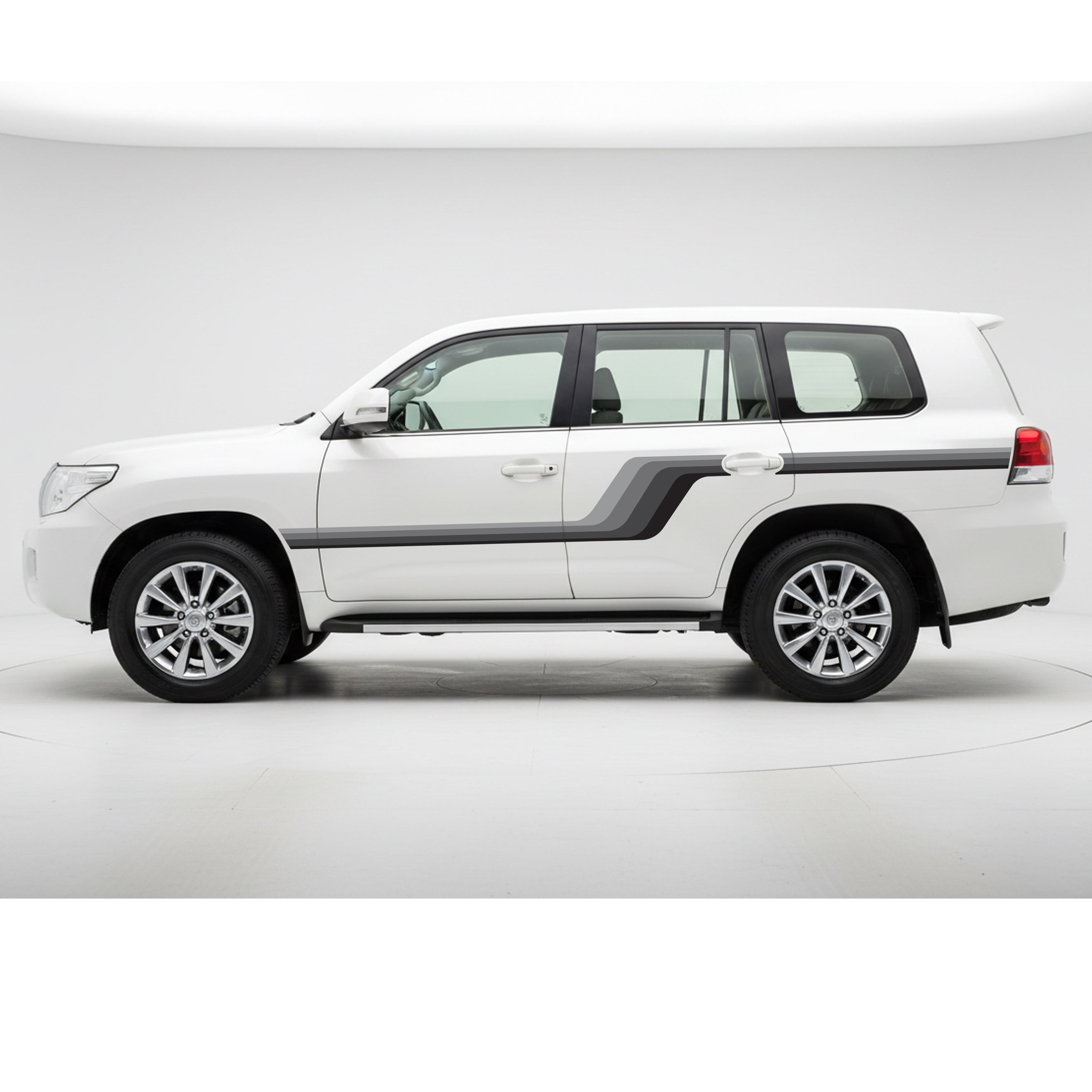 BYRON Stripes – 200 Series LandCruiser Vinyl Decal Kit | Bodymold Signs