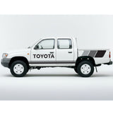 Retro Panel Stripes. Vinyl Decal Kit - For Toyota Hilux