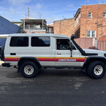 Troopy Sunset Stripe Kit – Retro Californian Decals for Troopcarrier with Wheel Arch Flares