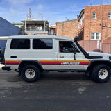 Sunset Stripe Kit – Californian Retro Style for Toyota LandCruiser 70 Series Troopcarriers