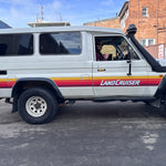 Troopy Sunset Stripe Kit – Retro Californian Decals for Troopcarrier with Wheel Arch Flares