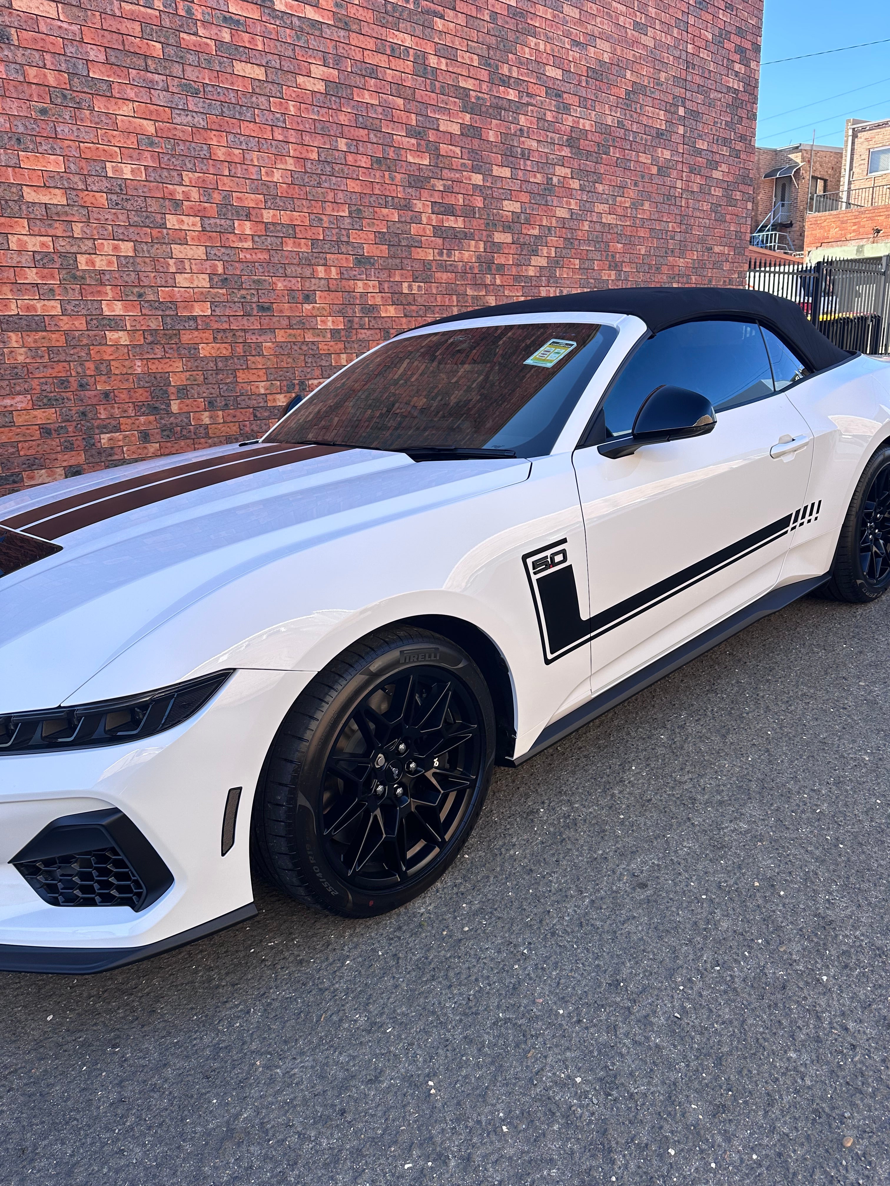 Ford Mustang GT Convertible Stripe Kit | Avery Supreme Vinyl
