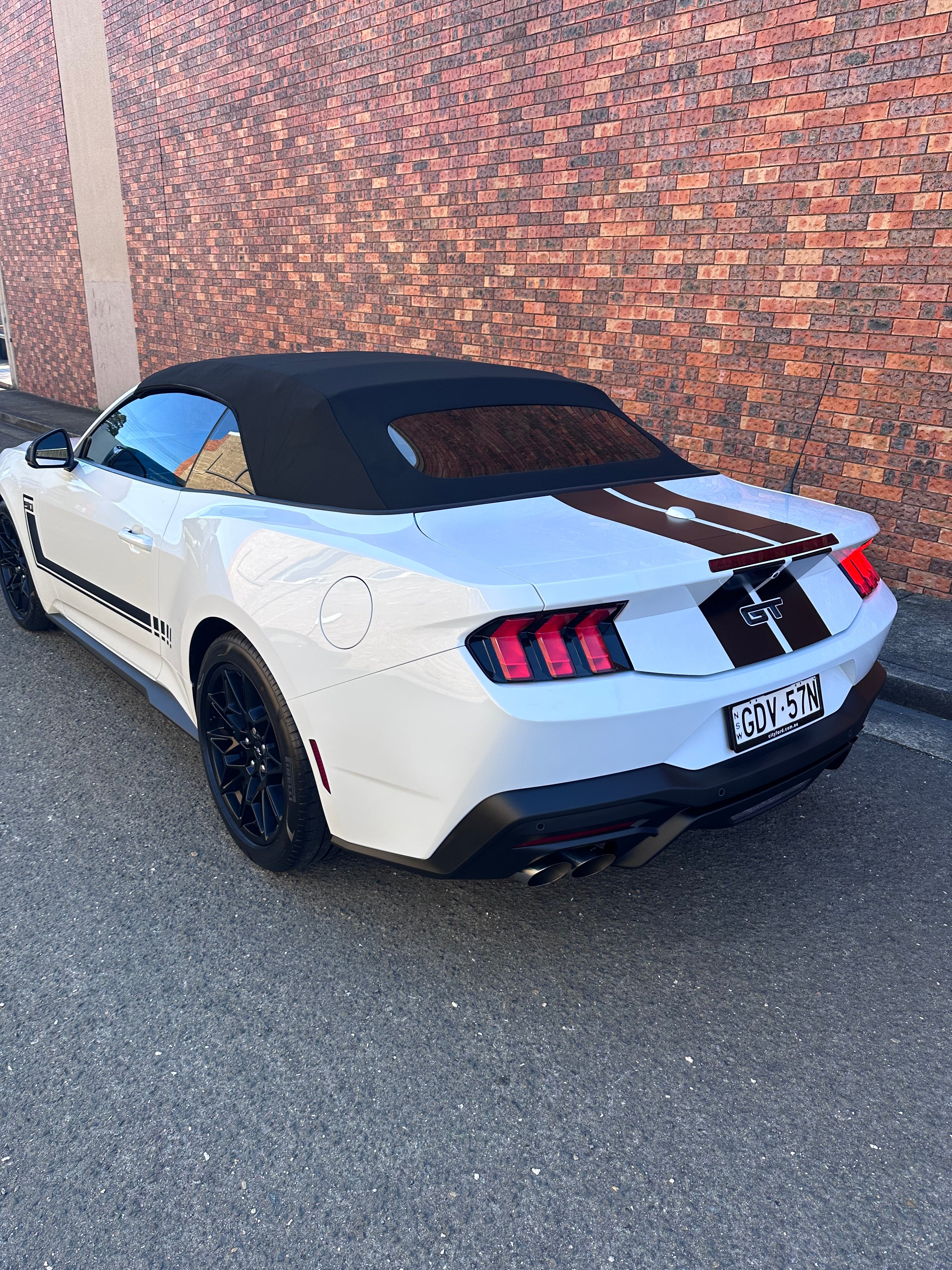 Ford Mustang GT Convertible Stripe Kit | Avery Supreme Vinyl