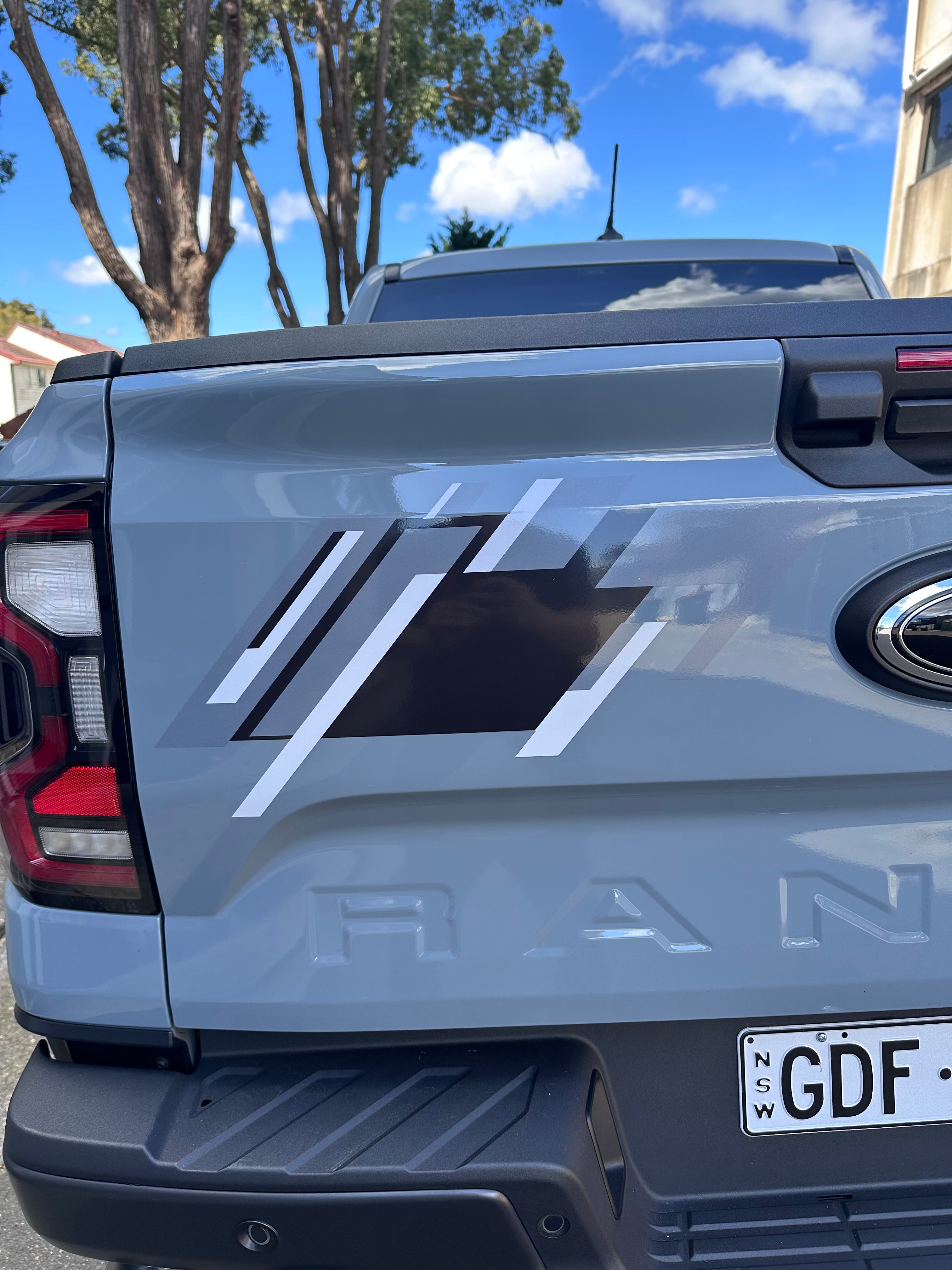 Factory-Style Ford Raptor Stripes | Bodymold Signs
