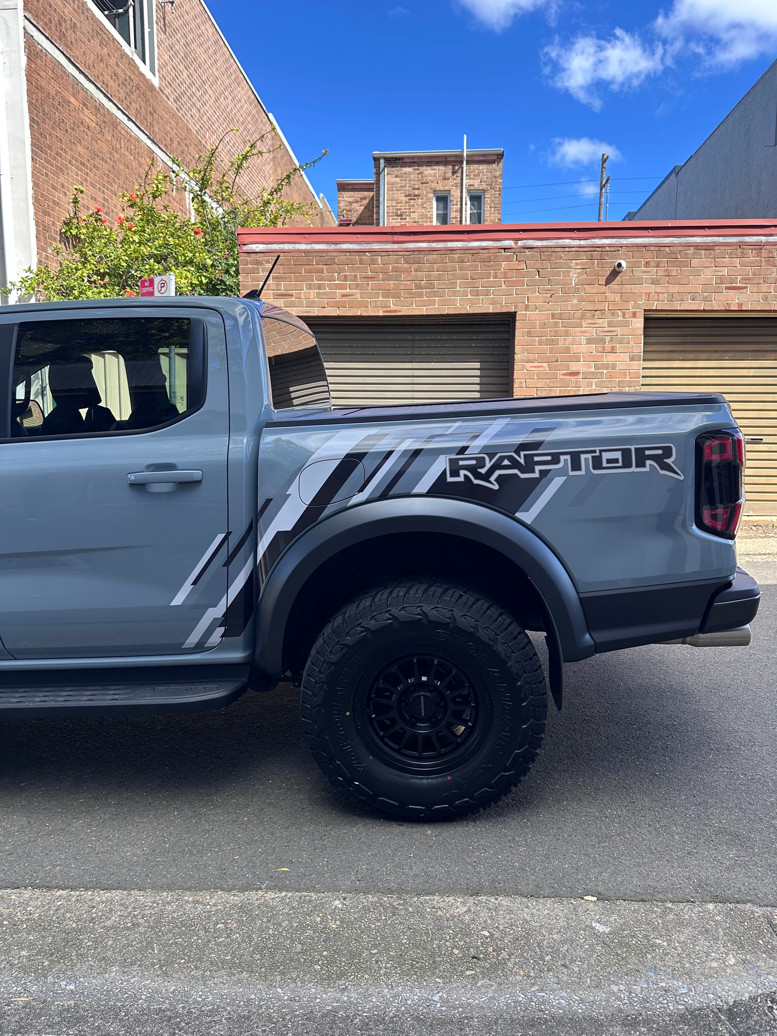 Factory-Style Ford Raptor Stripes | Bodymold Signs