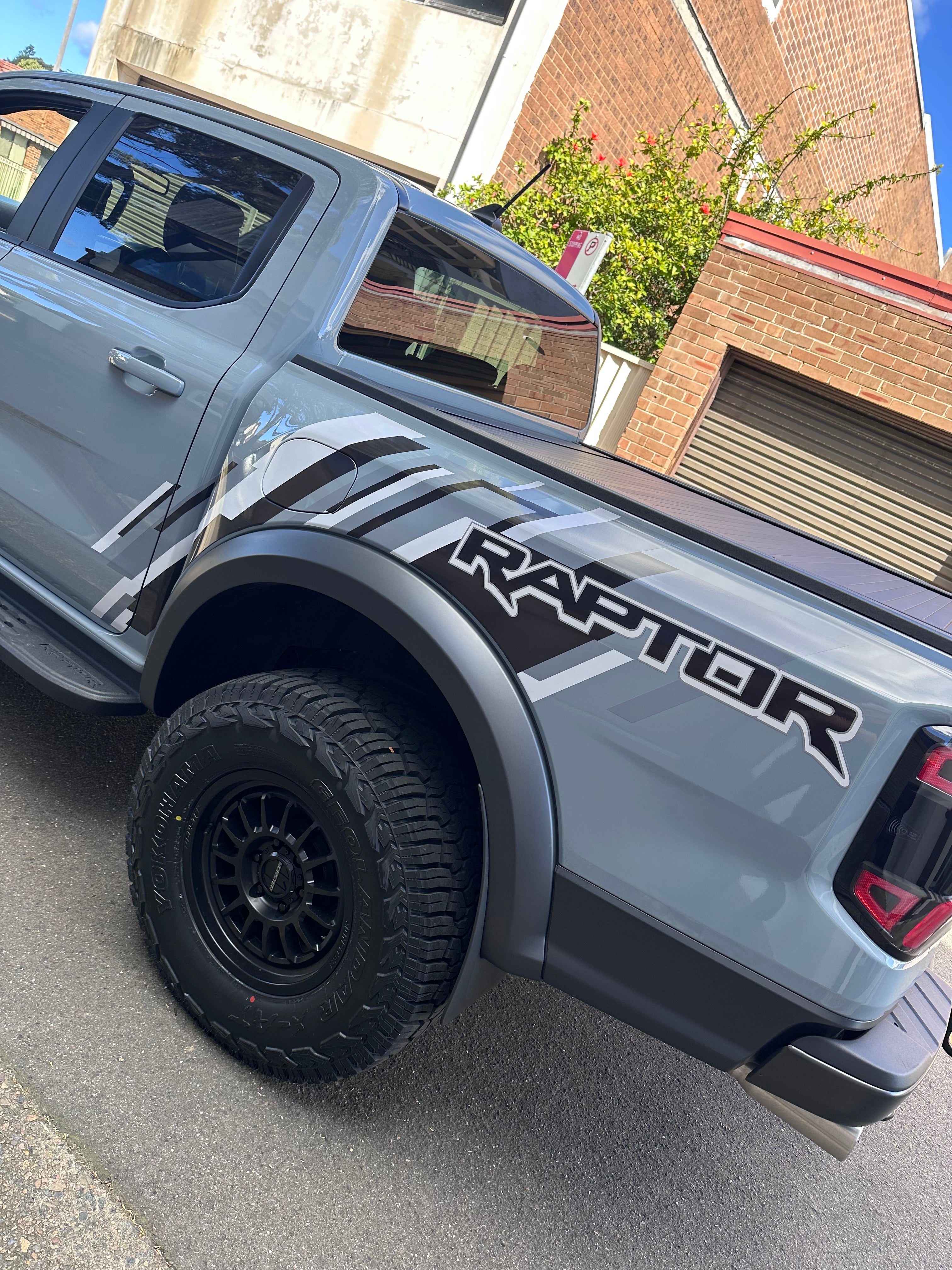 Factory-Style Ford Raptor Stripes | Bodymold Signs