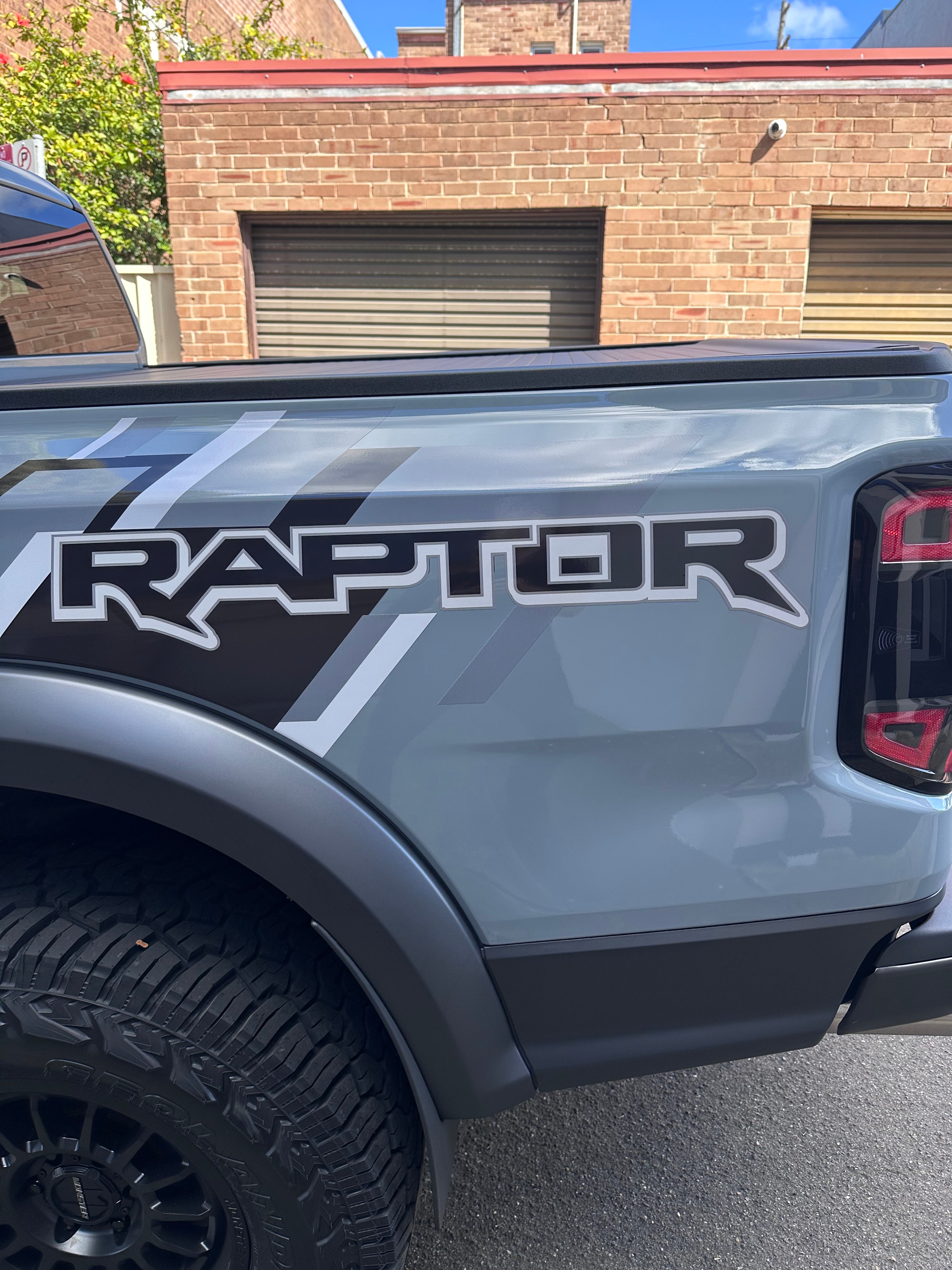 Factory-Style Ford Raptor Stripes | Bodymold Signs